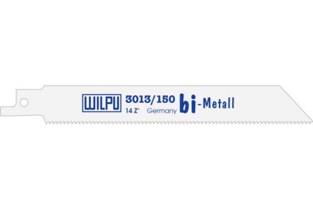 Sägeblatt Wilpu Z14 für Wilpu 100 Metall 150x19x0,9mm Säbelsägeblätter