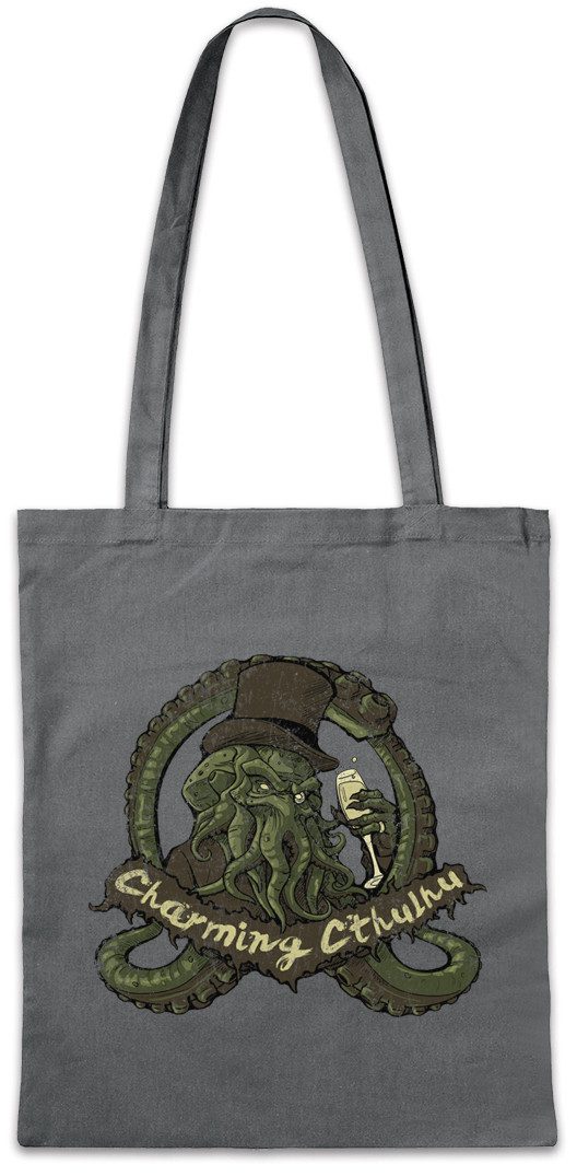 Urban Backwoods Beuteltasche Vintage Charming Cthulhu Stofftasche Cthulhu Call Horror Arkham H. P. (1-tlg), Lovecraft R´LYEH Call Sign
