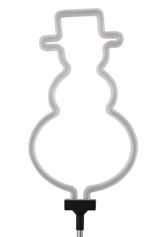  BONETTI LED Gartenleuchte Schneemann L...