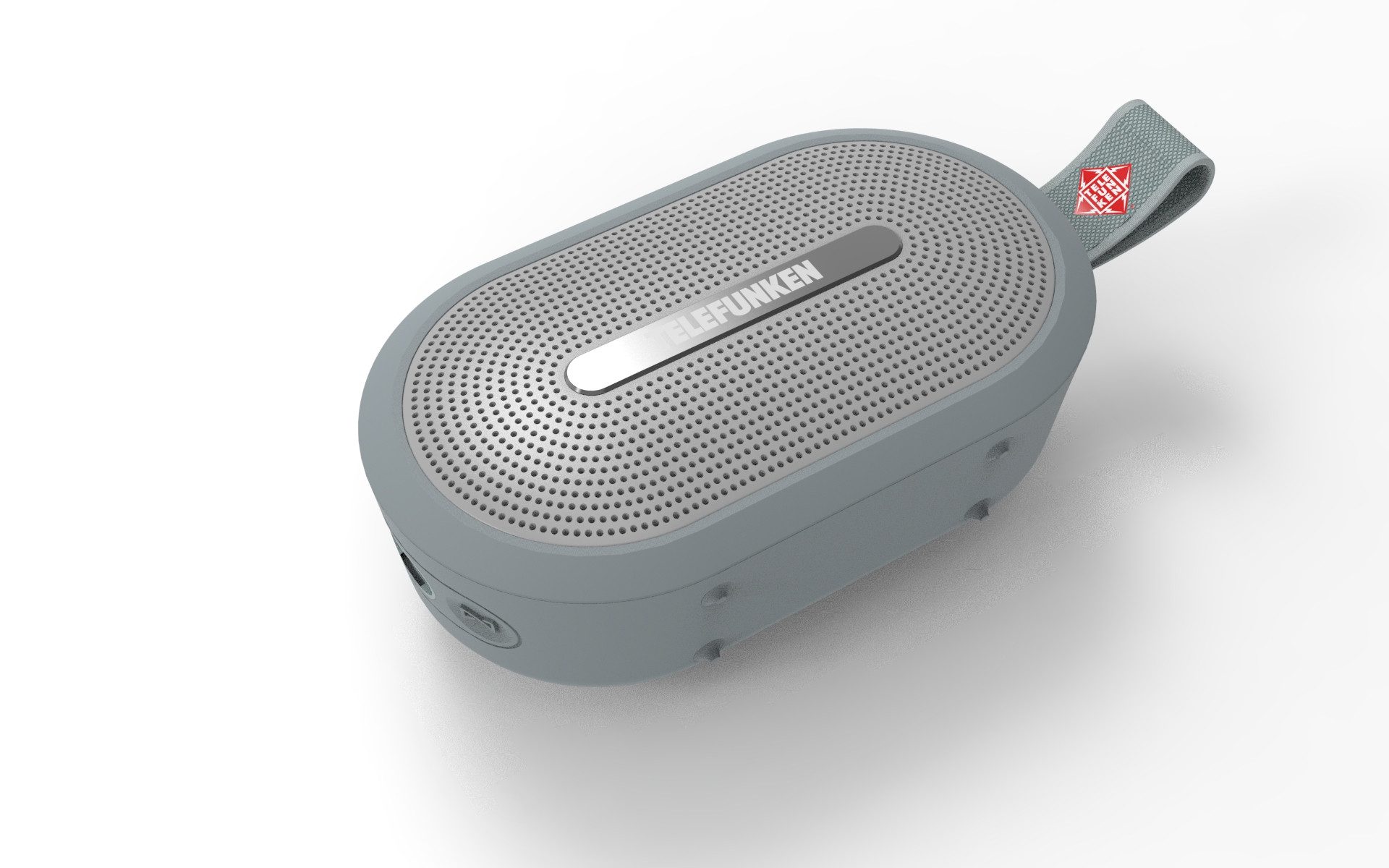 Telefunken SOUNDBUDDY TWS Bluetooth-Speaker (Bluetooth, 8 W, Magnetisch, Echtes Stereo, IP66, 11 Std. Akkulaufzeit)