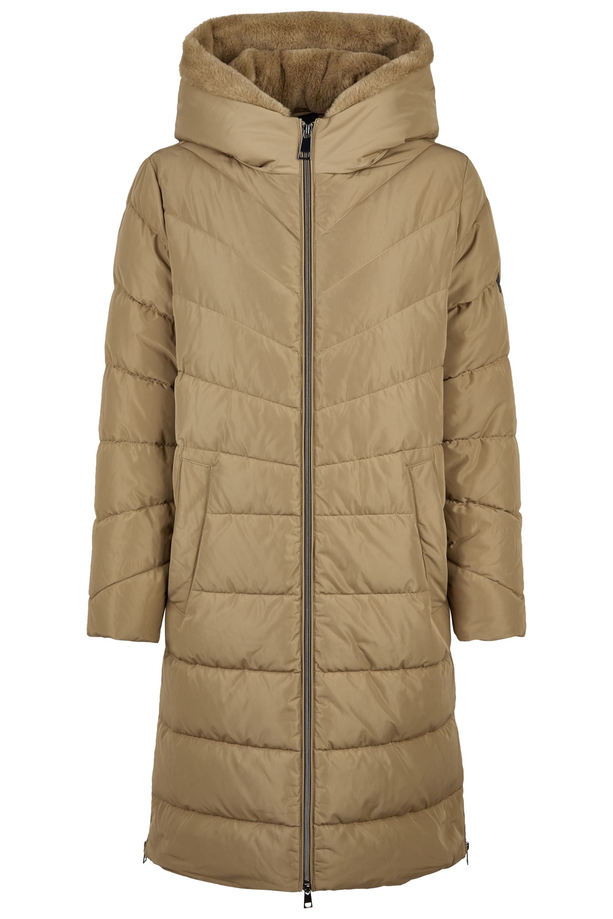 Barbara Lebek Steppmantel Wintermantel oder Damenmantel mit seitlichen Reiß günstig online kaufen