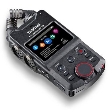 Tascam Portacapture X6 Audio-Recorder Digitales Aufnahmegerät (mit Windschutz)