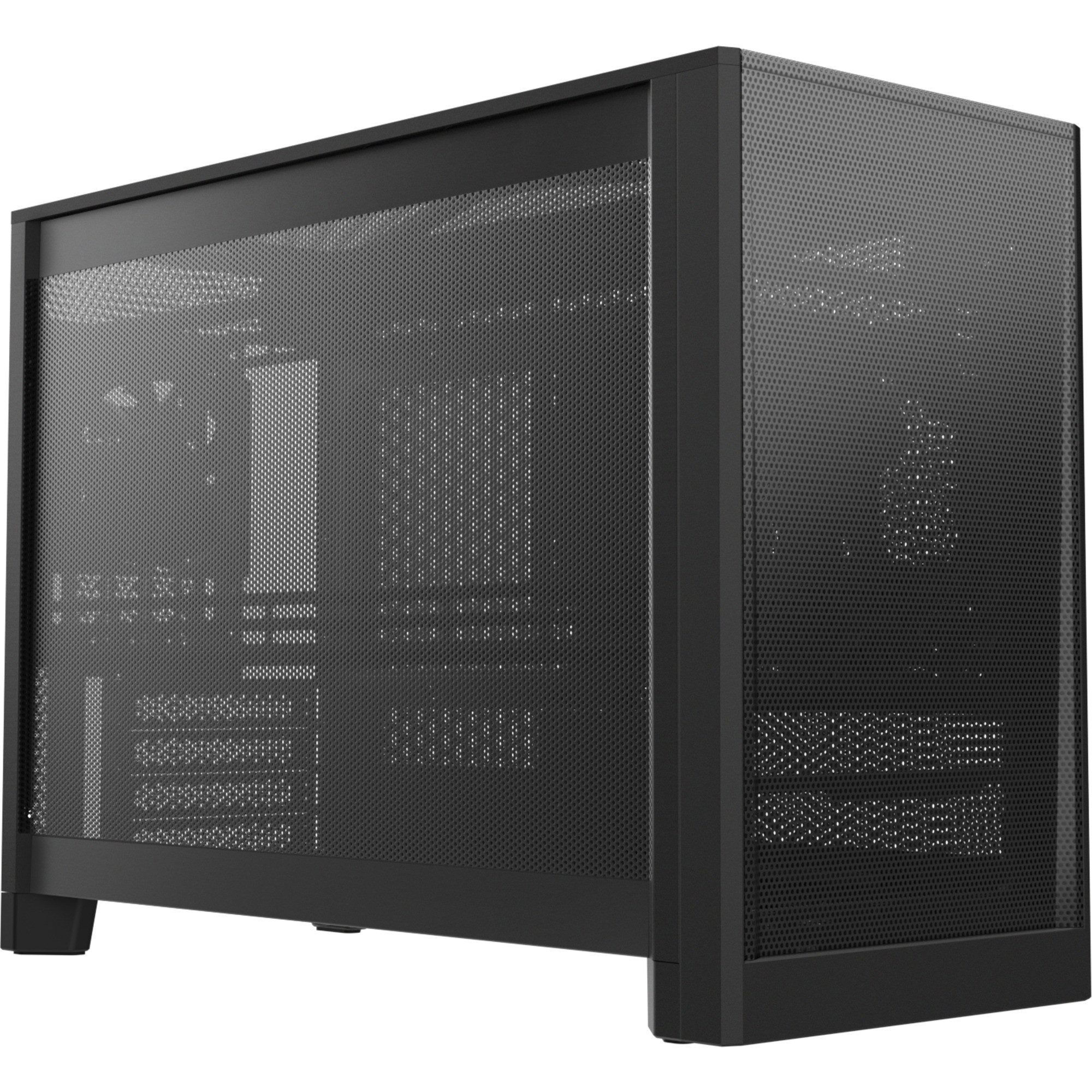 MONTECH PC-Gehäuse Montech TEN Black, Tower-Gehäuse, (Modus M2)