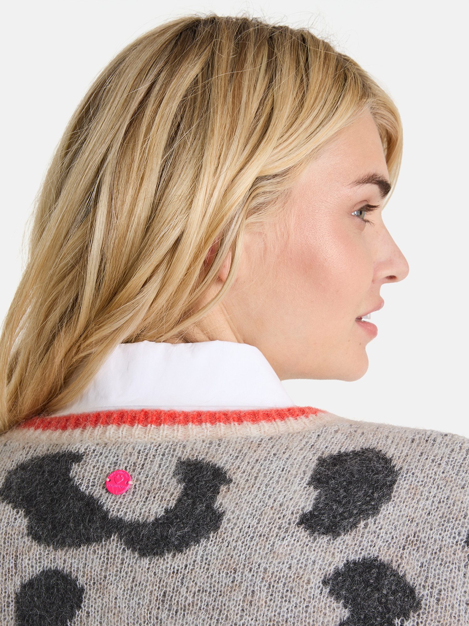 Lieblingsstück Strickjacke AnninaL mit Animalprint