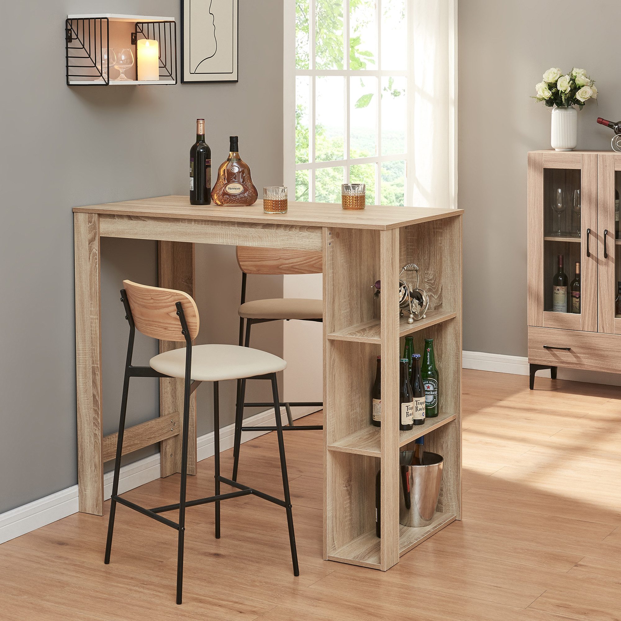 en.casa Bartisch, »Danderyd« 120x60x106 cm mit günstig online kaufen