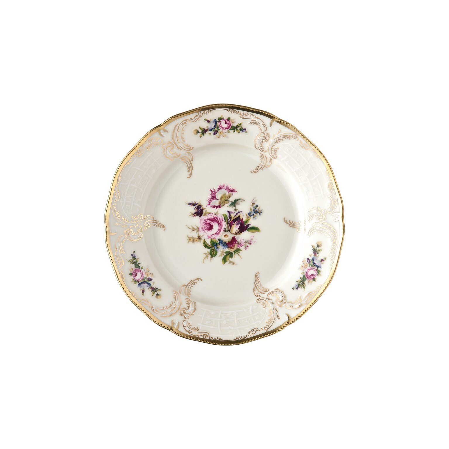 Rosenthal Frühstücksteller Rosenthal Sanssouci Elfenbein Frühstücksteller, Porzellan