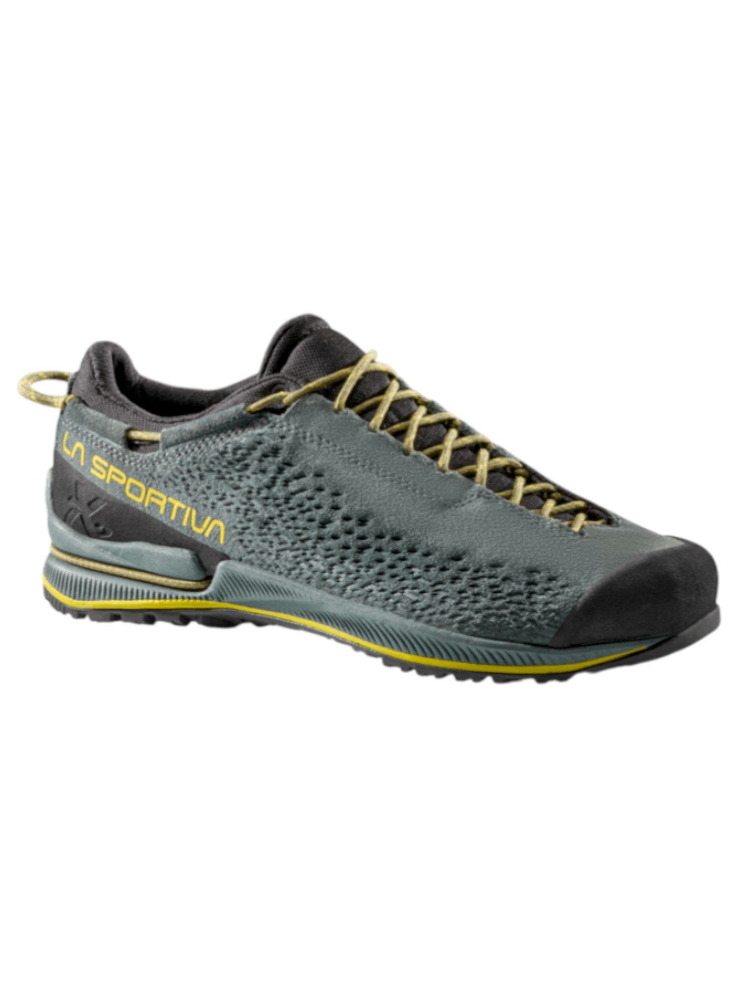 La Sportiva TX 2 Evo Leather (Zustieg, Veloursleder) charcoalgrau/moss Herren Wanderschuh