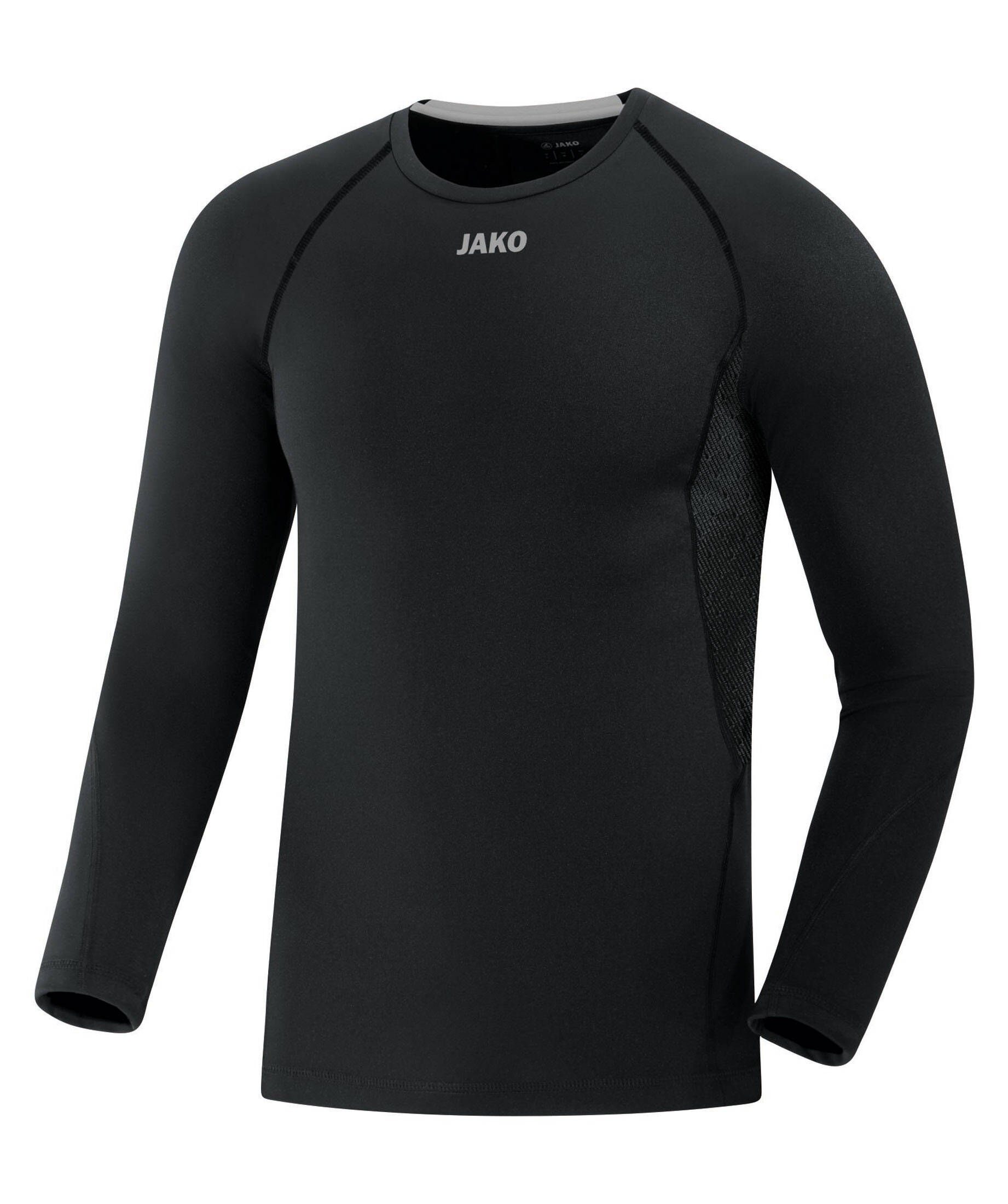 Jako Sweatshirt Herren schwarz COMPRESSION 2.0 Longsleeve (1-tlg)