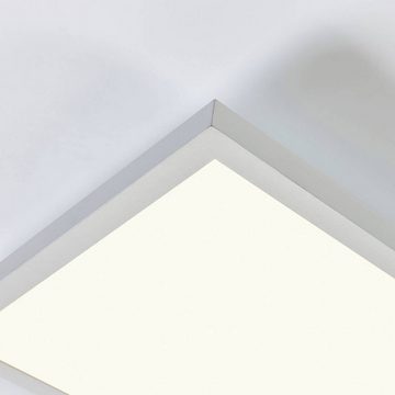 Arcchio LED Panel Philia, dimmbar, LED-Leuchtmittel fest verbaut, Farbwechsel warmweiß / tageslicht, Modern, Metall, PMMA, weiß, inkl. Leuchtmittel,dimmbar,inkl.