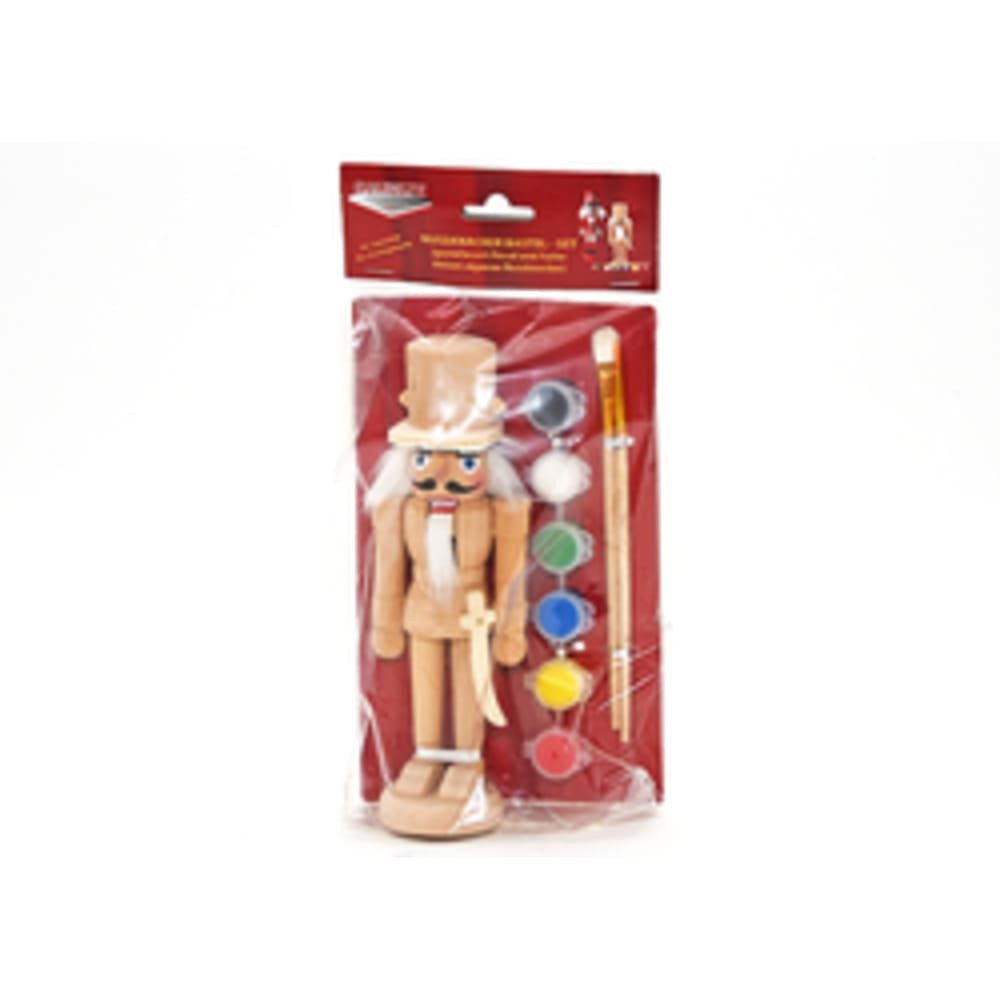 HundB Weihnachtsfigur Nussknacker zum bemalen aus Holz (Stück, 1 St., Nussk günstig online kaufen