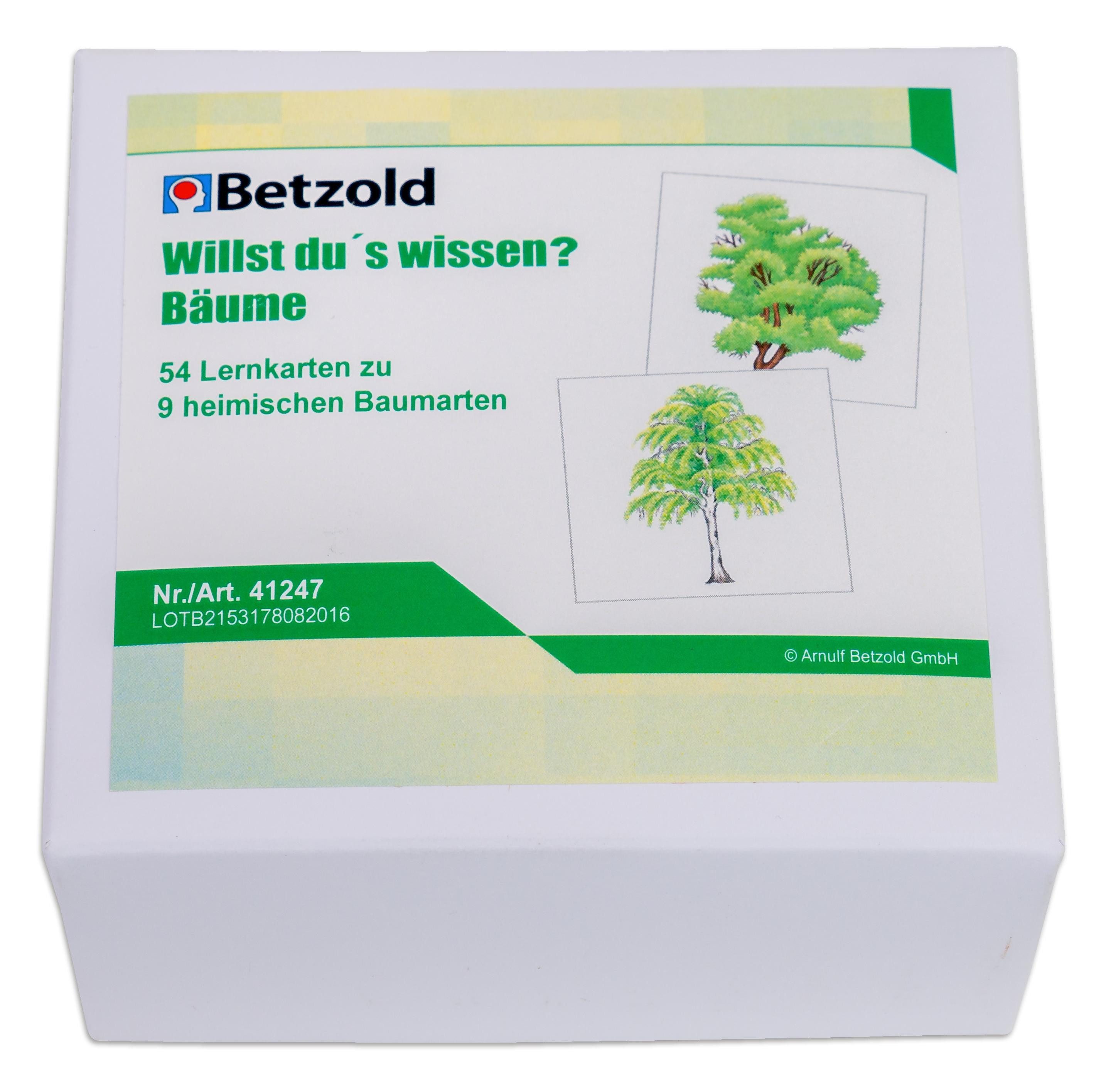 Betzold Karteikarten Willst du's wissen? Bäume