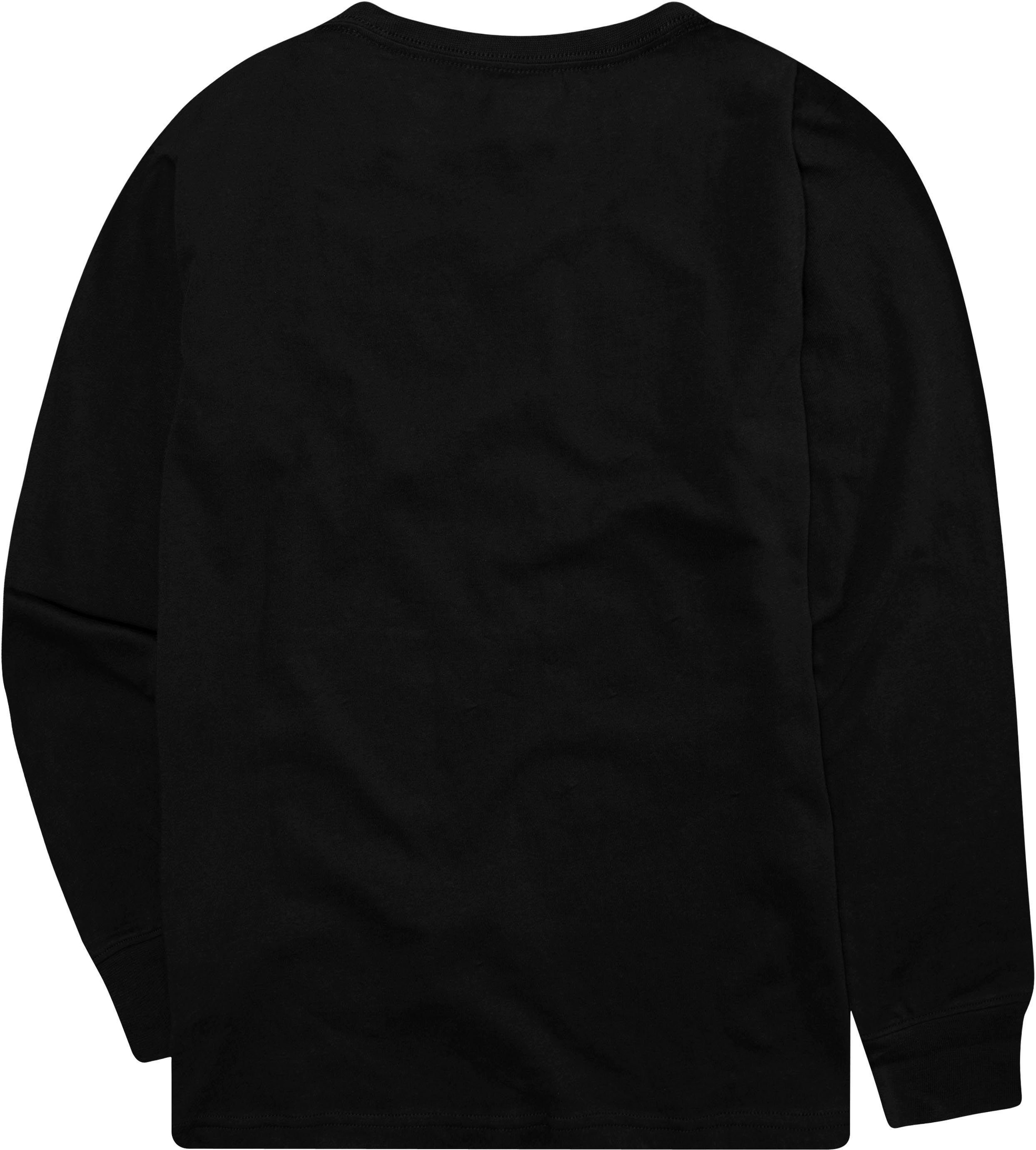 Levi's® Kids Langarmshirt L/S schwarz for BOYS TEE BATWING