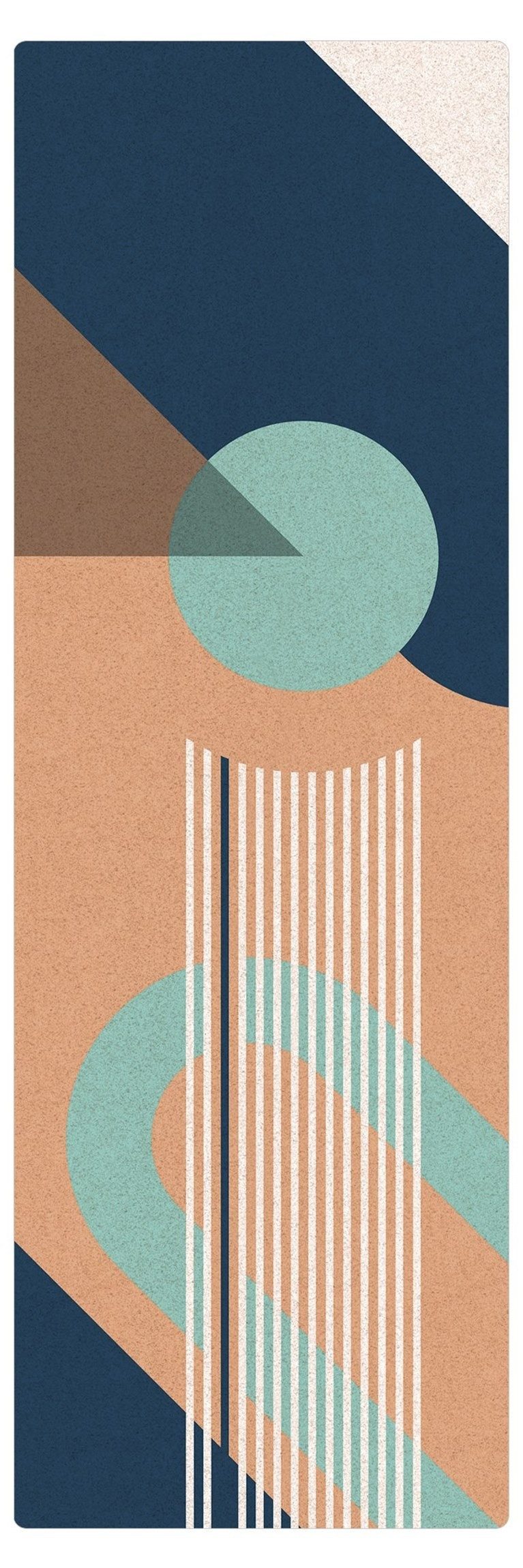 Bilderdepot24 Läufer Kork Teppich Wohnzimmer Schlafzimmer Flur lang modern günstig online kaufen