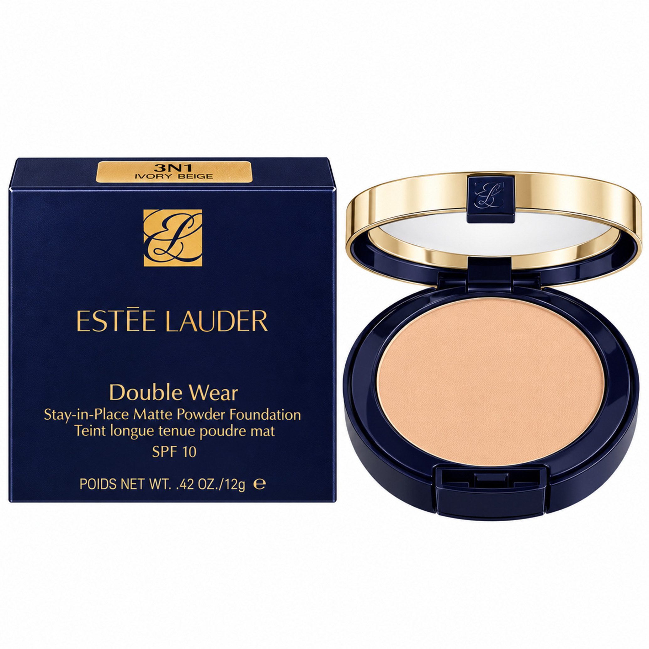 ESTÉE LAUDER Puder Estee Lauder Double Wear Stay-in-Place Powder 3N1 Ivory Beige 12g