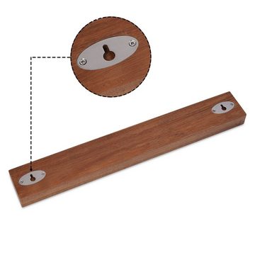 Magnet-Messerblock Oleio Magnetleiste Messerhalter aus Akazienholz XL - 50 x 7cm