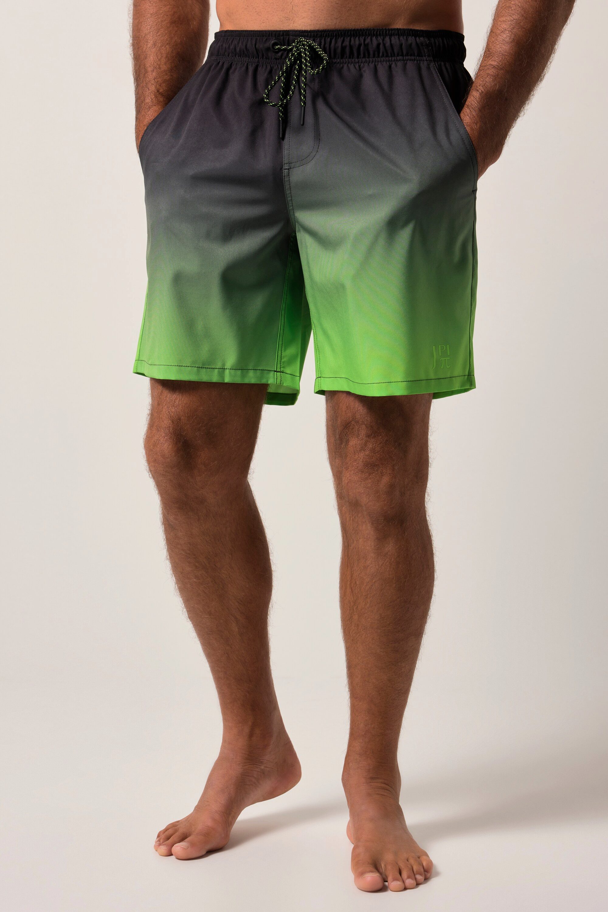 JP1880 Badehose Badeshorts Beachwear Elastikbund Batiklook