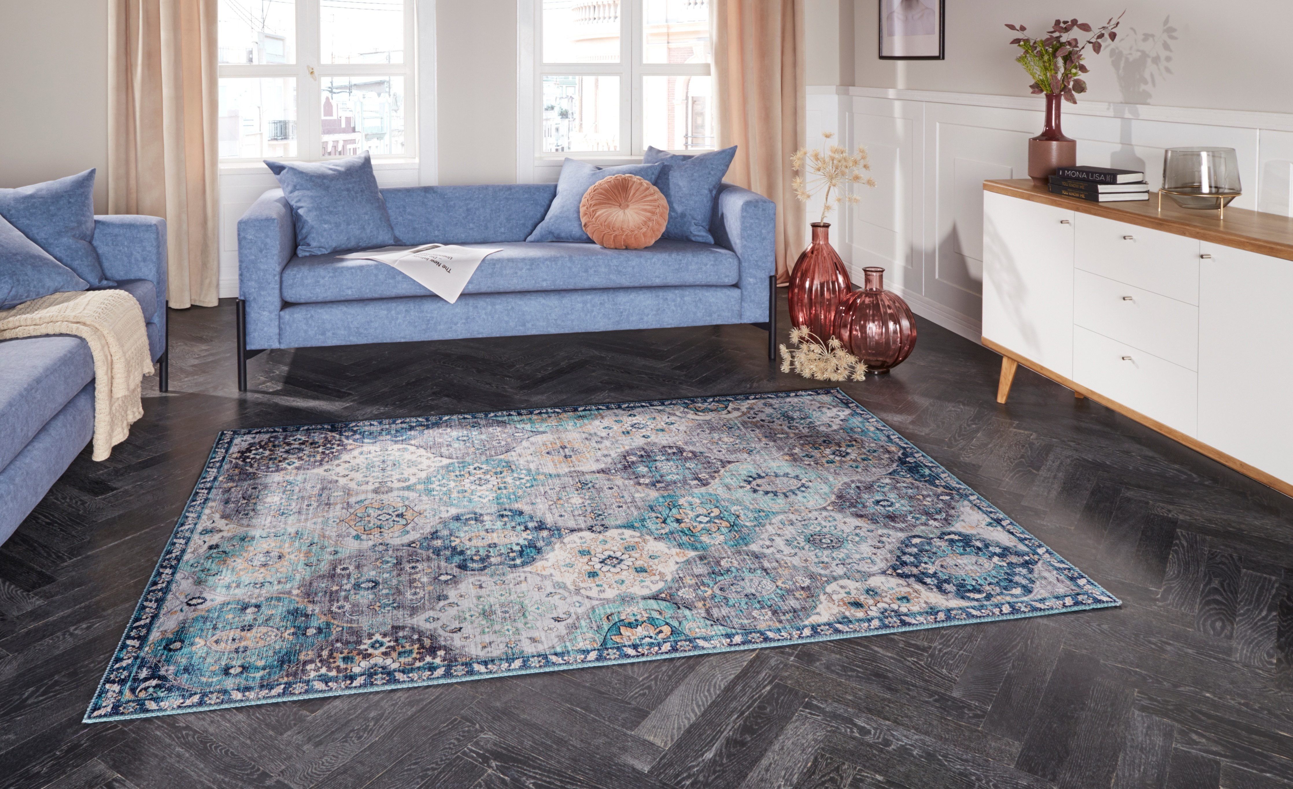 ELLE DECORATION Teppich Kashmir Ghom, rechteckig, günstig online kaufen