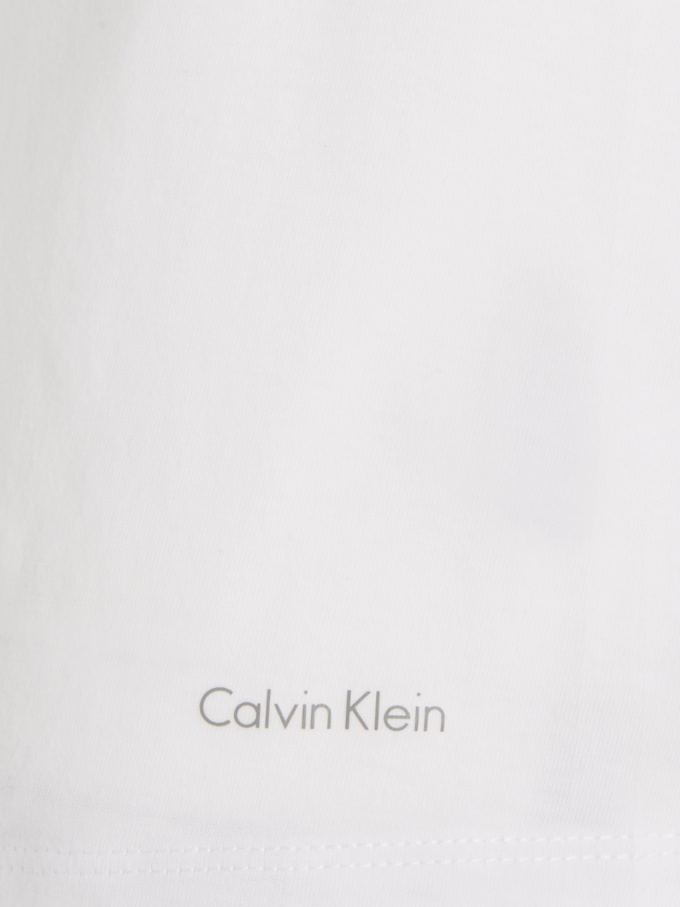 T-Shirt Calvin (3er-Pack) weiß Underwear uni Klein