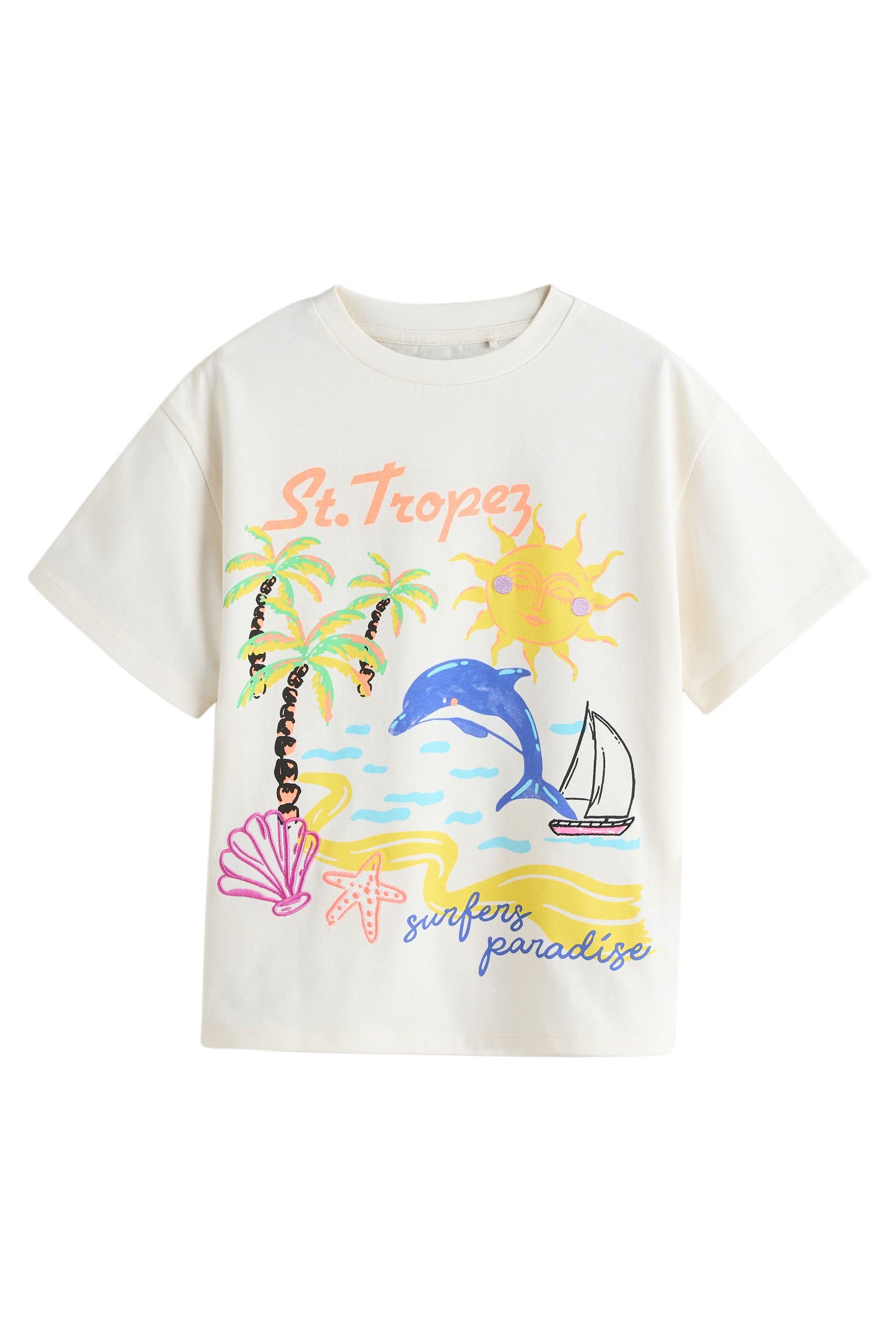 Next Oversize-Shirt Oversized T-Shirt mit Food-Grafik günstig online kaufen