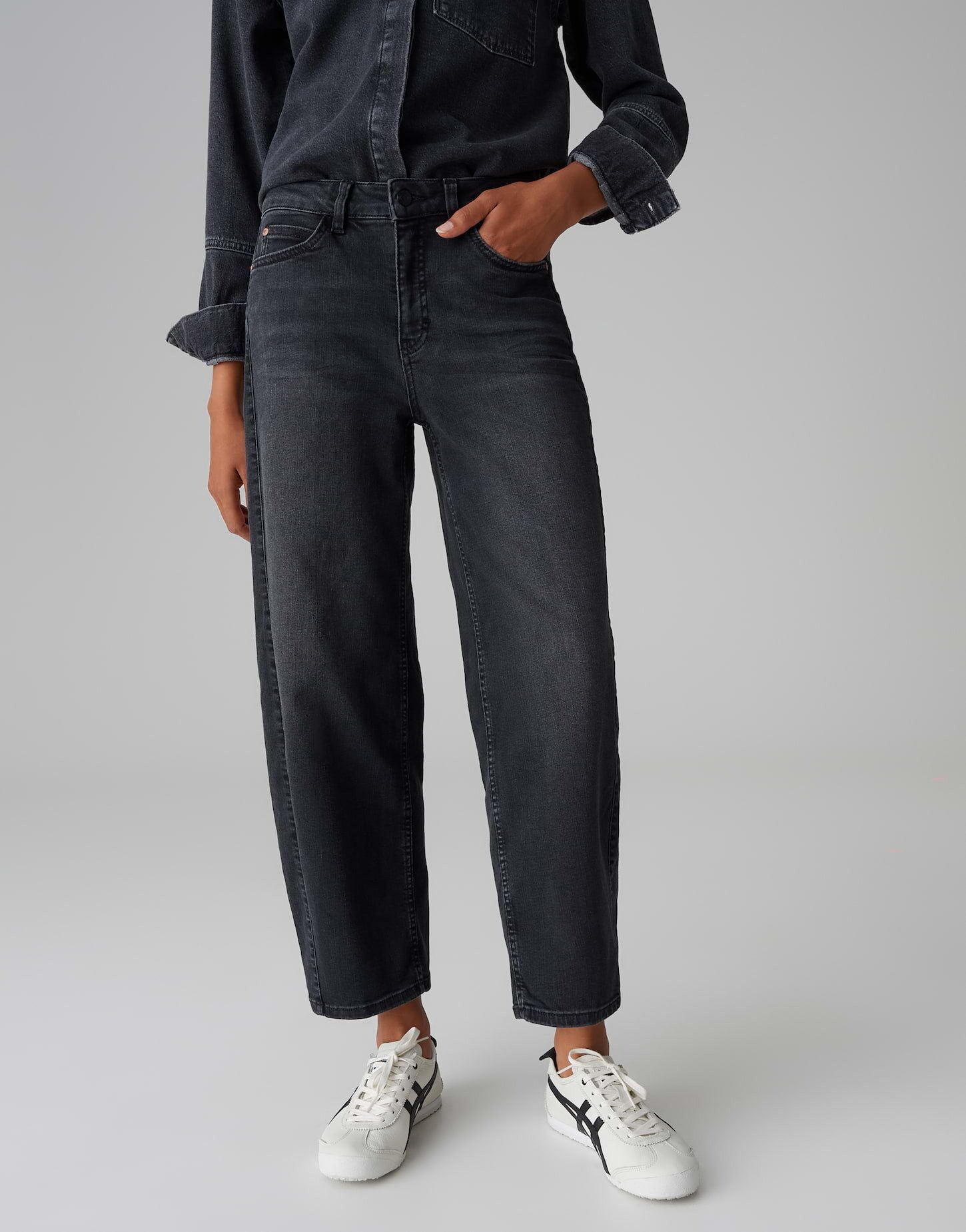 OPUS PANTS Relax-fit-Jeans Melly twist