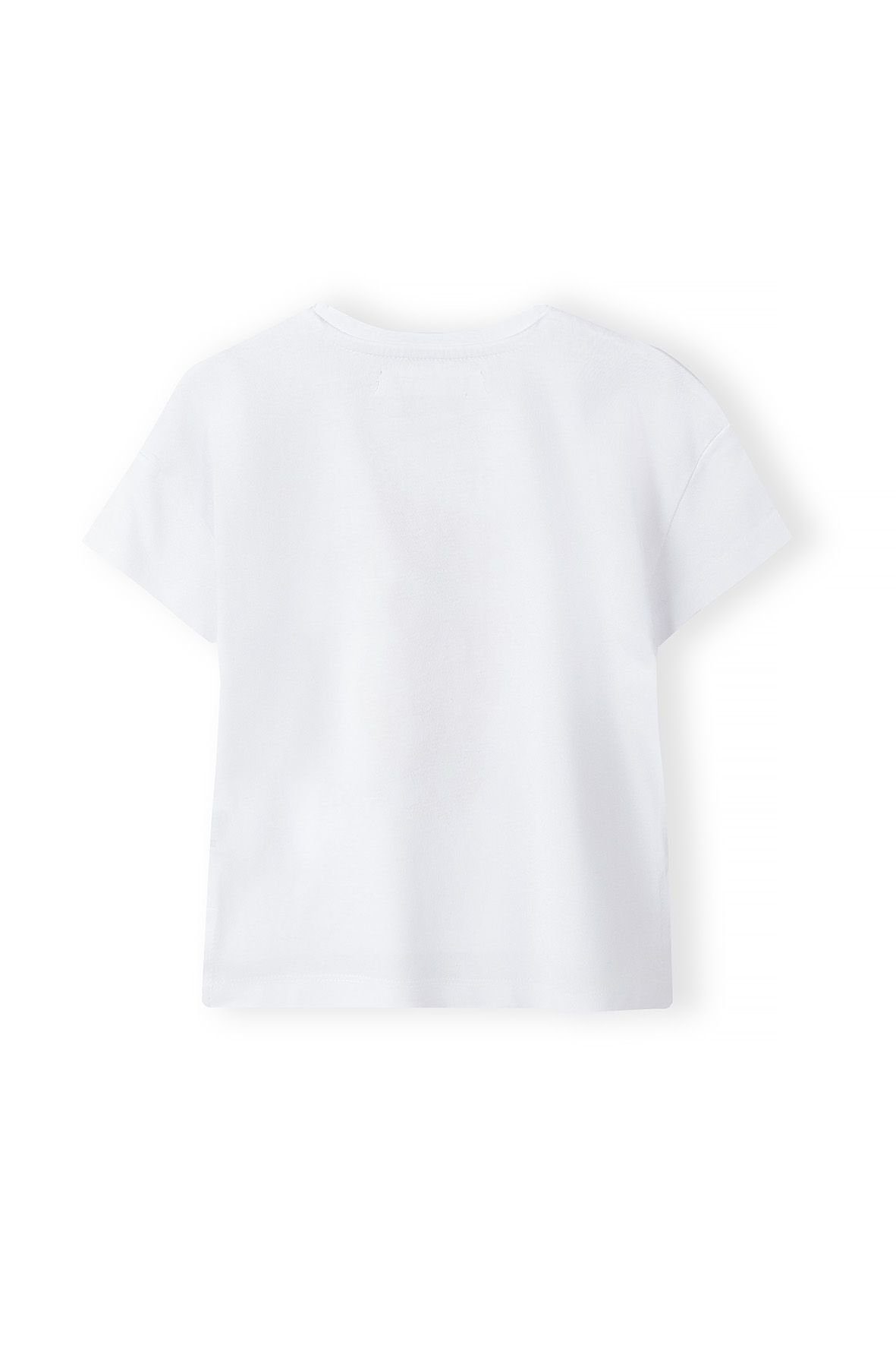 MINOTI T-Shirt Pastell T-Shirt mit Grafik (1y-8y) Weiß