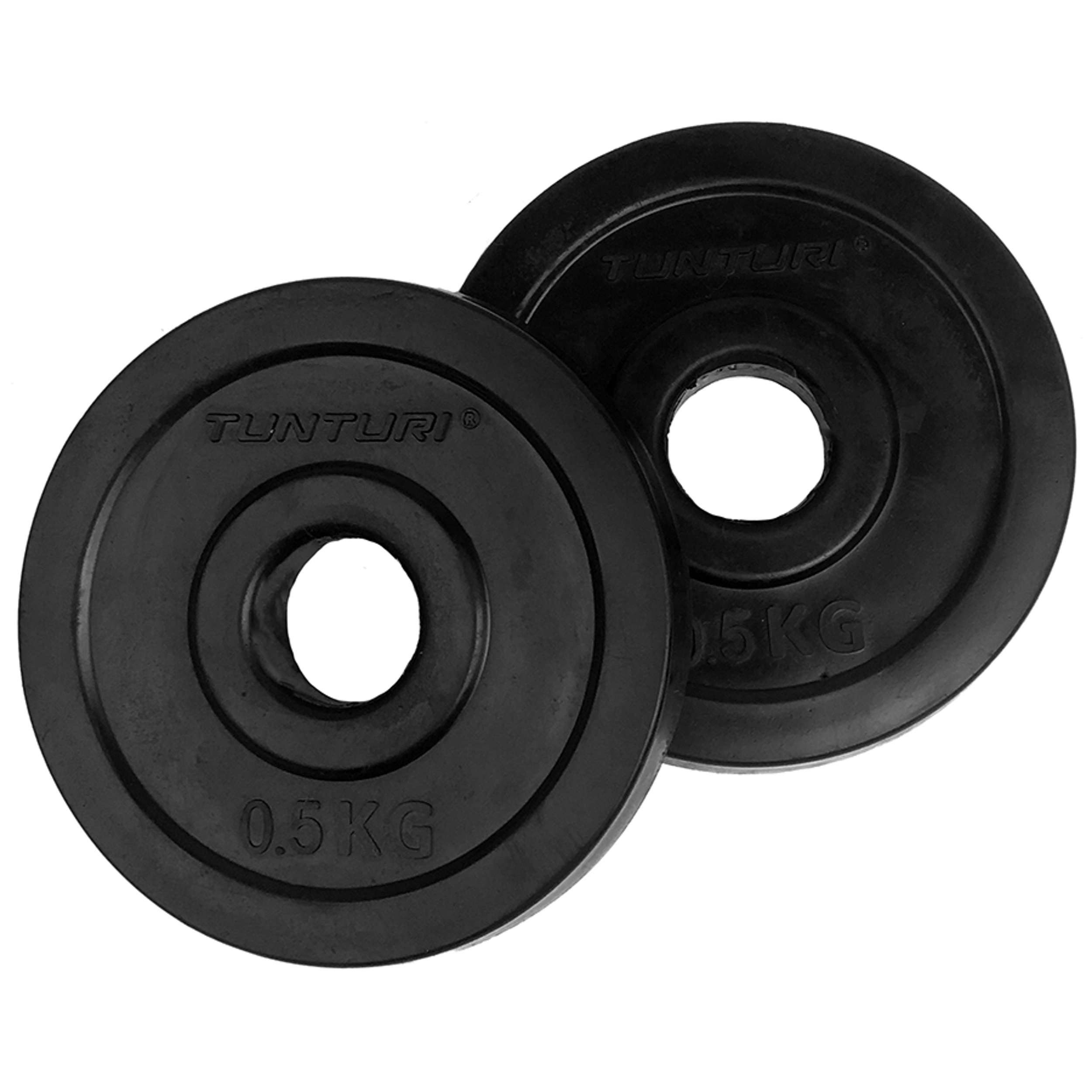 Tunturi Gewichtsscheibe Hantelgewichte - ⌀30 mm - Gewichte für Langhantel und Kurzhantel