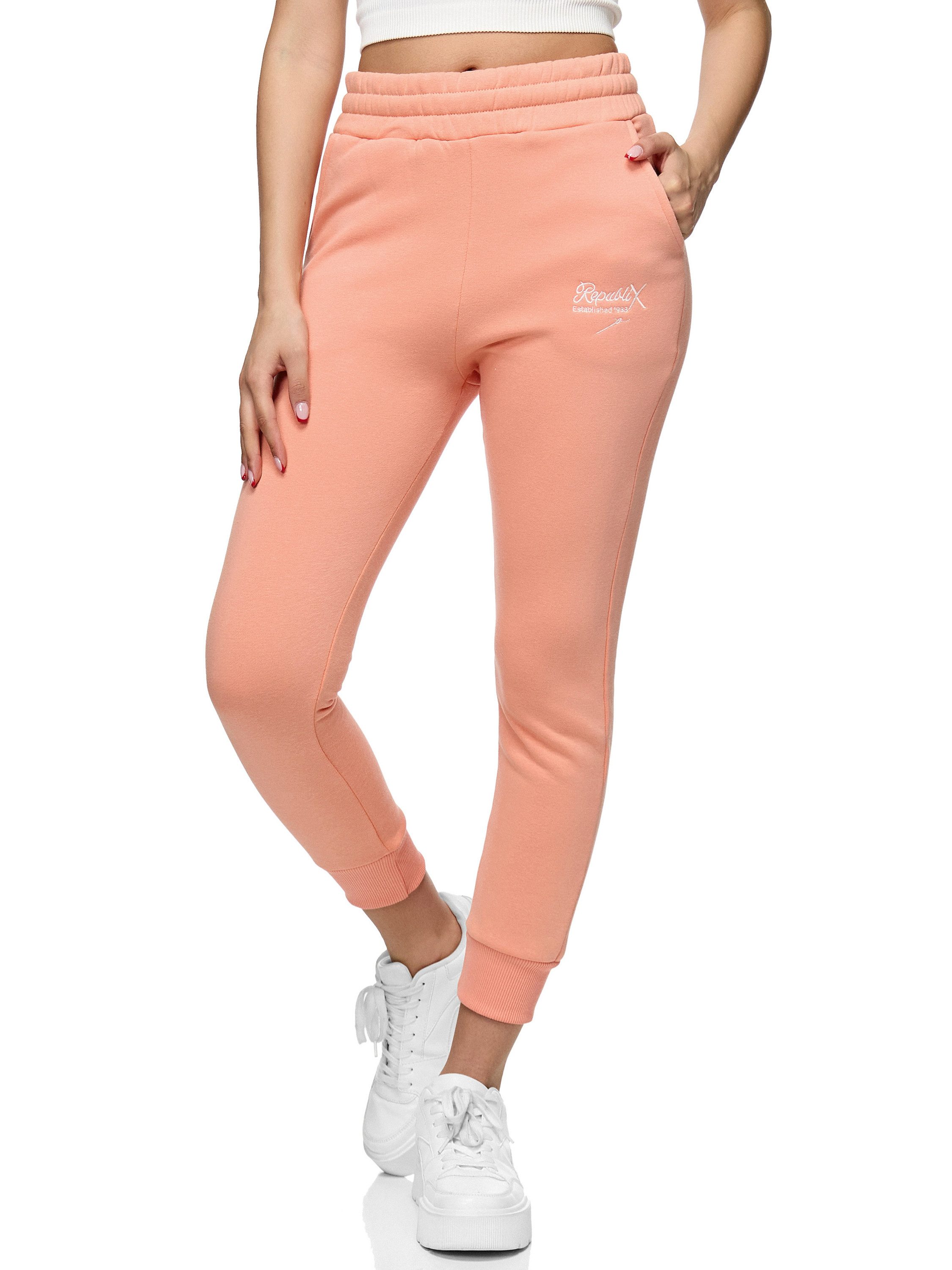 REPUBLIX Jogginghose BREE Damen Jogger Sporthose Jogging Sweat Pants günstig online kaufen