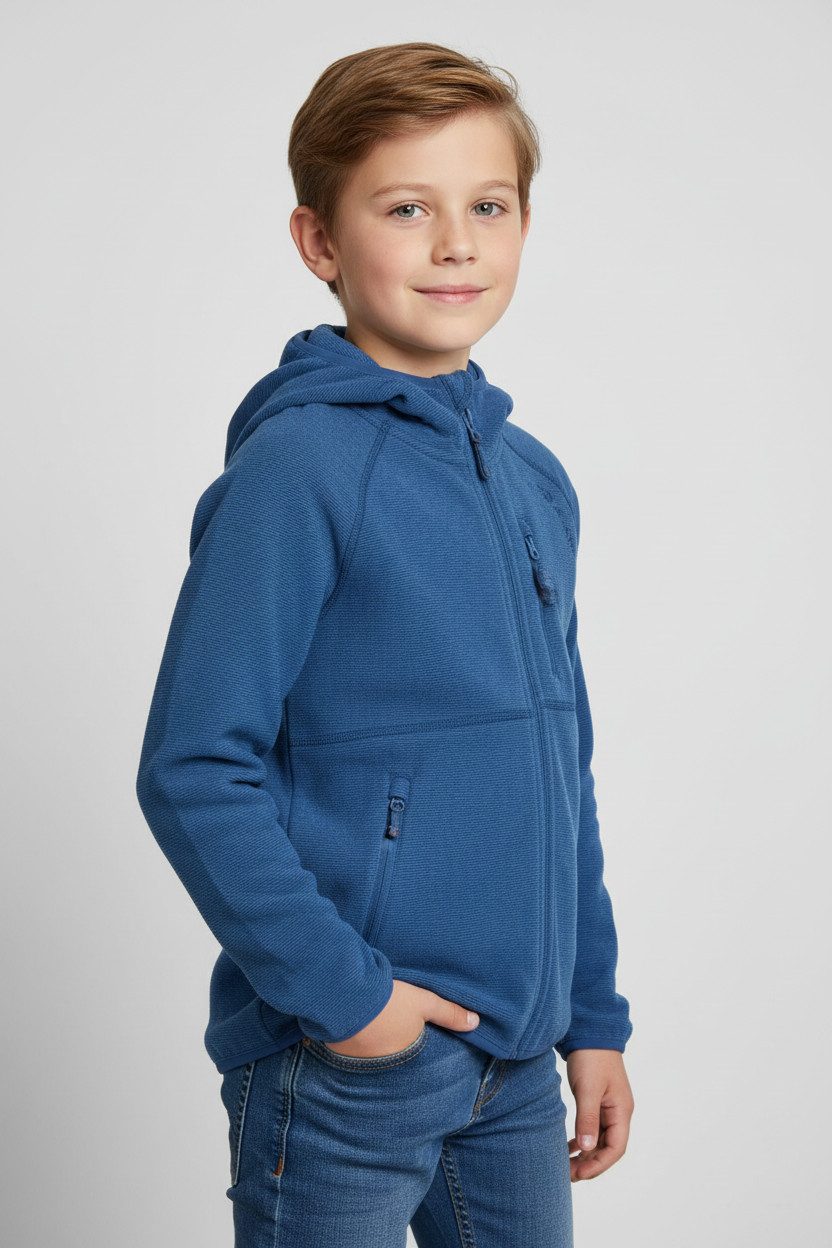 TROLLKIDS Fleecejacke Kids Sandefjord Jacket für Kinder und Jugendliche, mit Reißverschluss, wasserabweisend