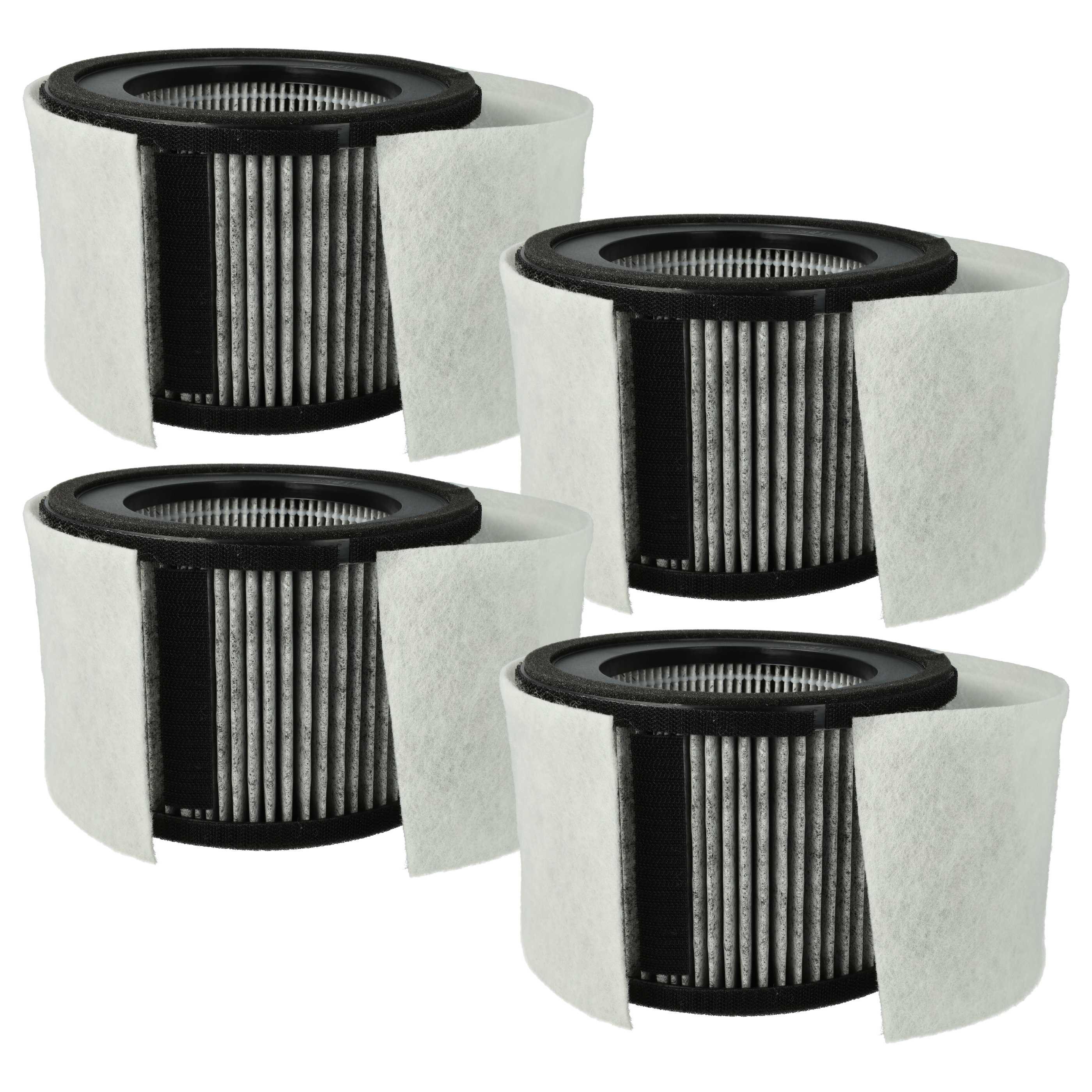 vhbw Befeuchtungsfilter passend für Leifheit / Soehnle Airfresh Clean 300, 400 Luftreiniger, Zubehör für Leifheit / Soehnle Airfresh Clean 300 400