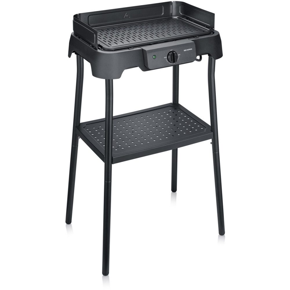 Severin Elektrogrill PG 8596 Tischgrill schwarz, 2000 W