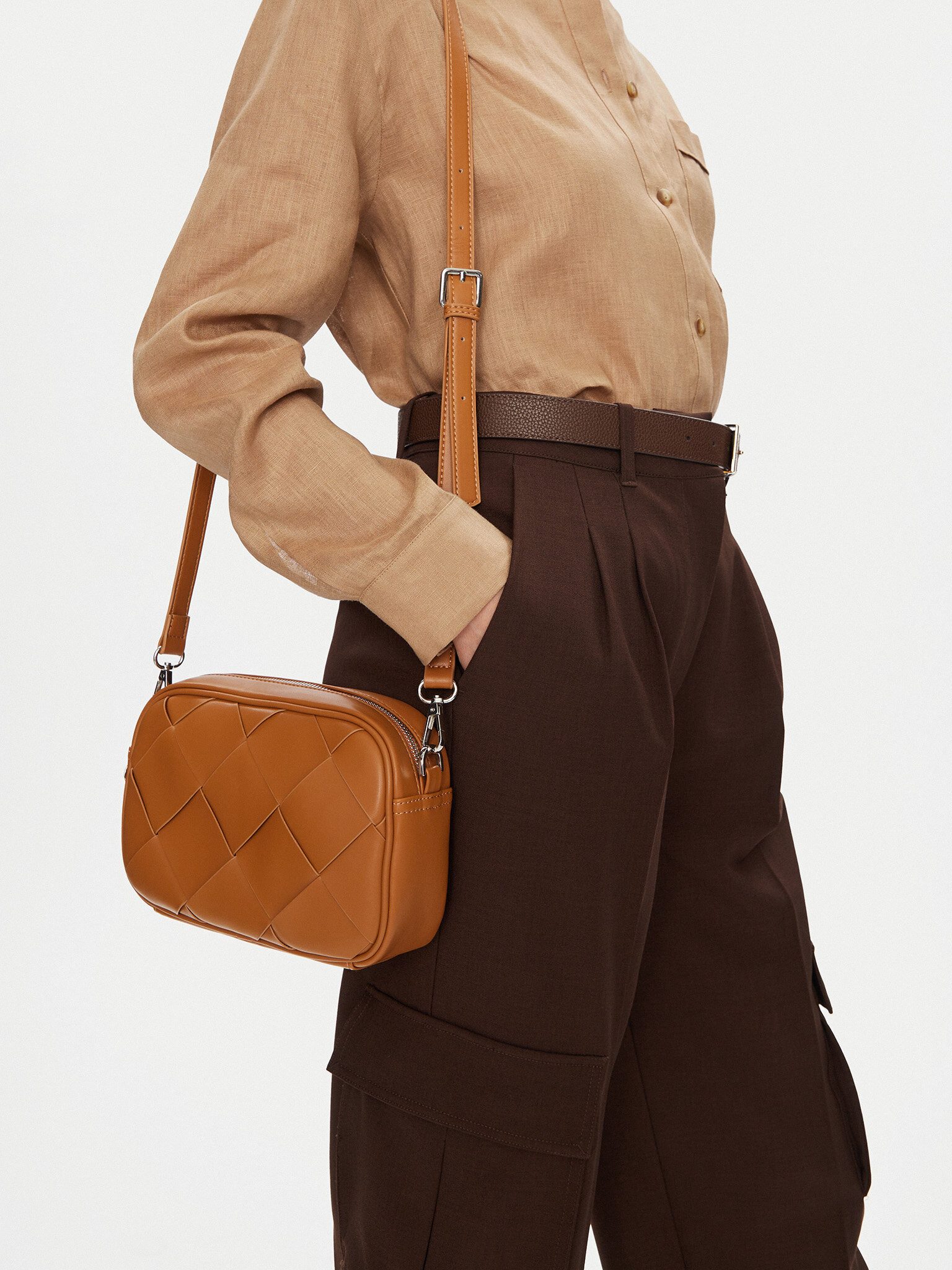 Jenny Handtasche Jenny Damenhandtasche Braun C-JEN-L-005-08