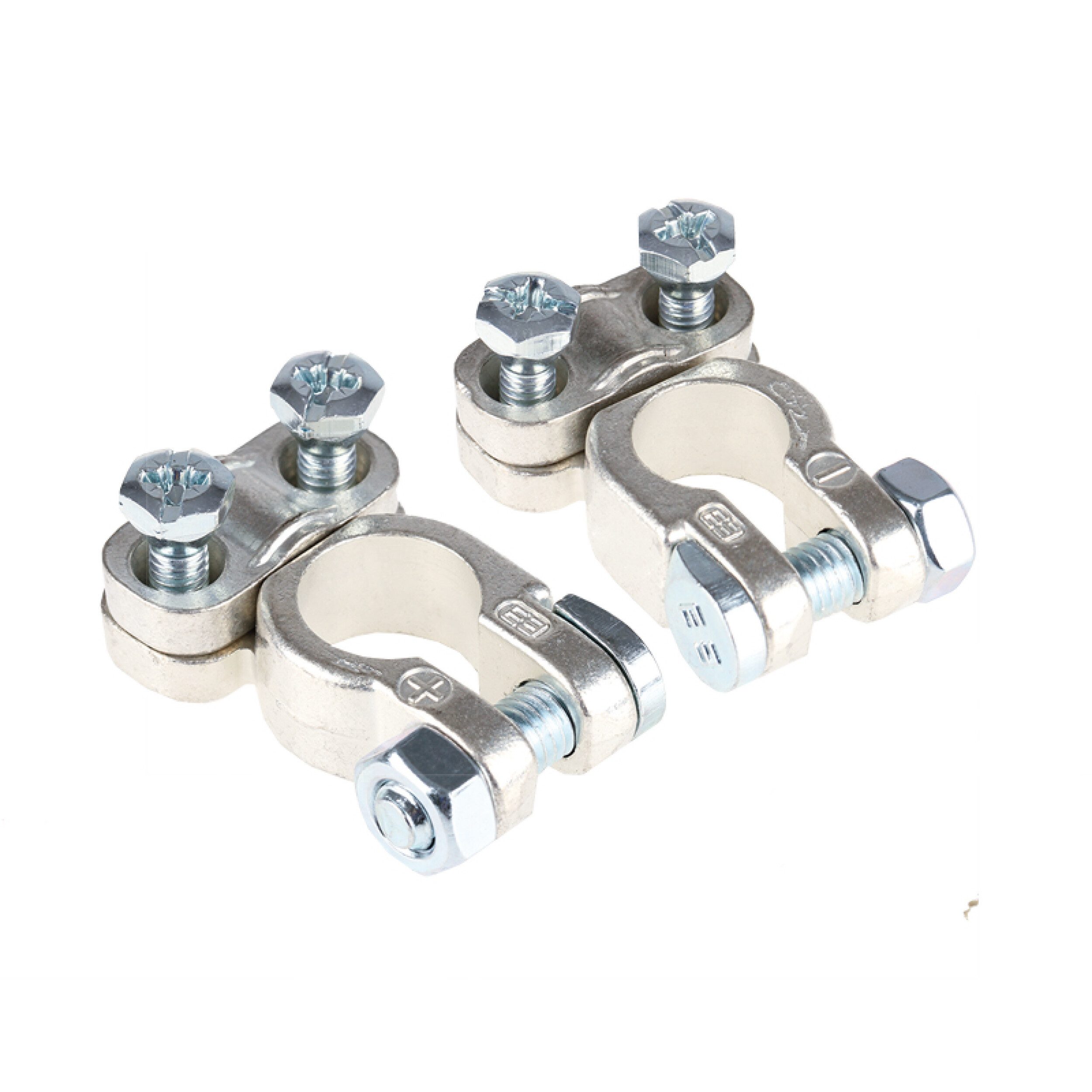 HEYNER Batteriepolklemme Batterie-Polklemmen Set 2 St. 6-95 mm2 12 Volt Batteriepoladapter, Set