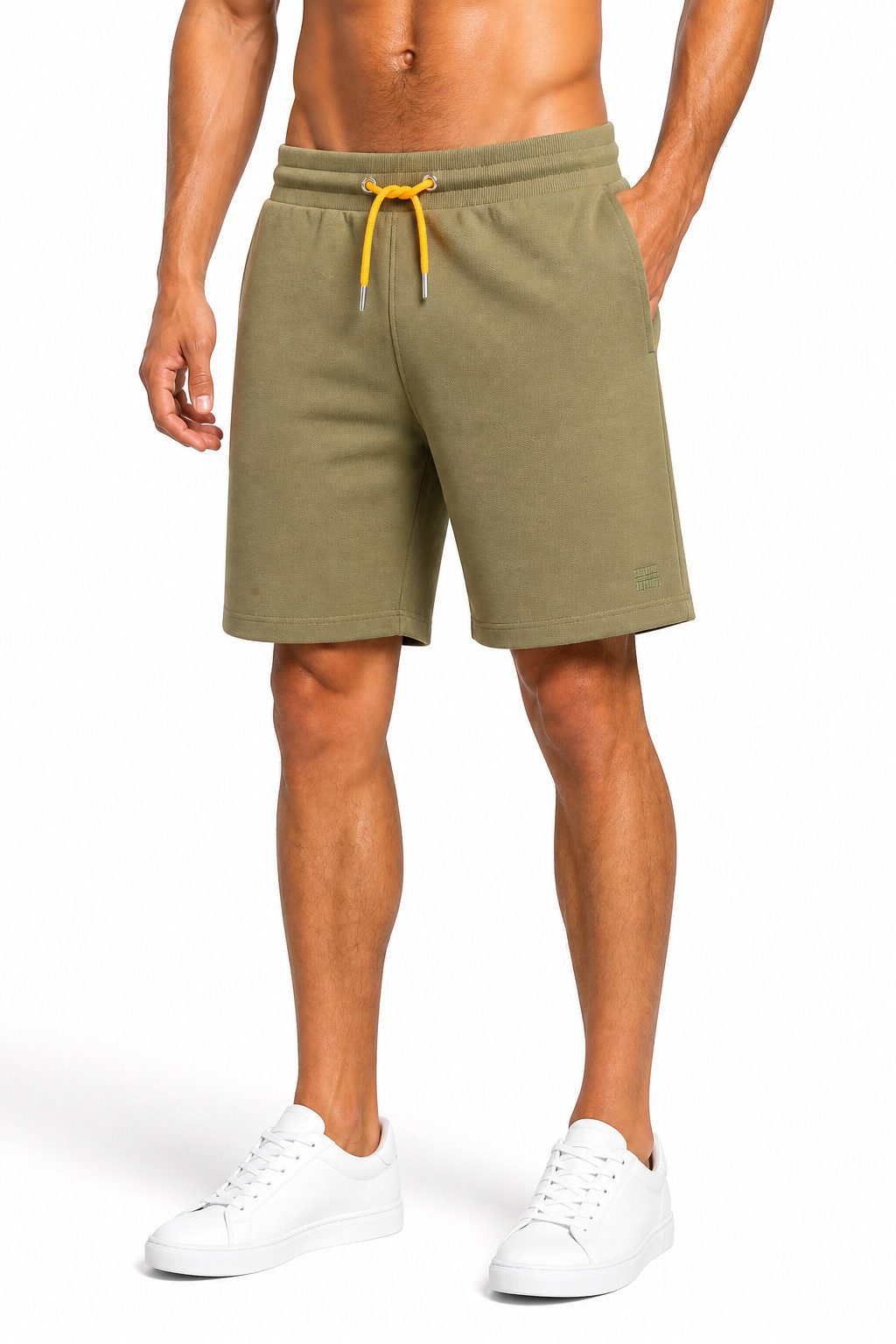 Geographical Norway Bermudas Sweatshorts + Kordelzug bequeme Freizeit Shorts Bermuda leicht sommer