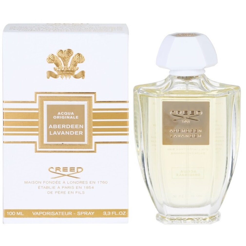 100ml Lavander Originale Parfum de Parfum de Eau Acqua Eau Aberdeen Creed Millesime Creed