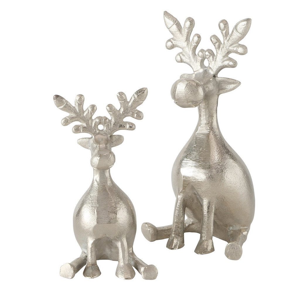 BOLTZE GRUPPE GmbH Tierfigur Figur Tarnow Tier Hirsch Rentier Metall 10x10x günstig online kaufen