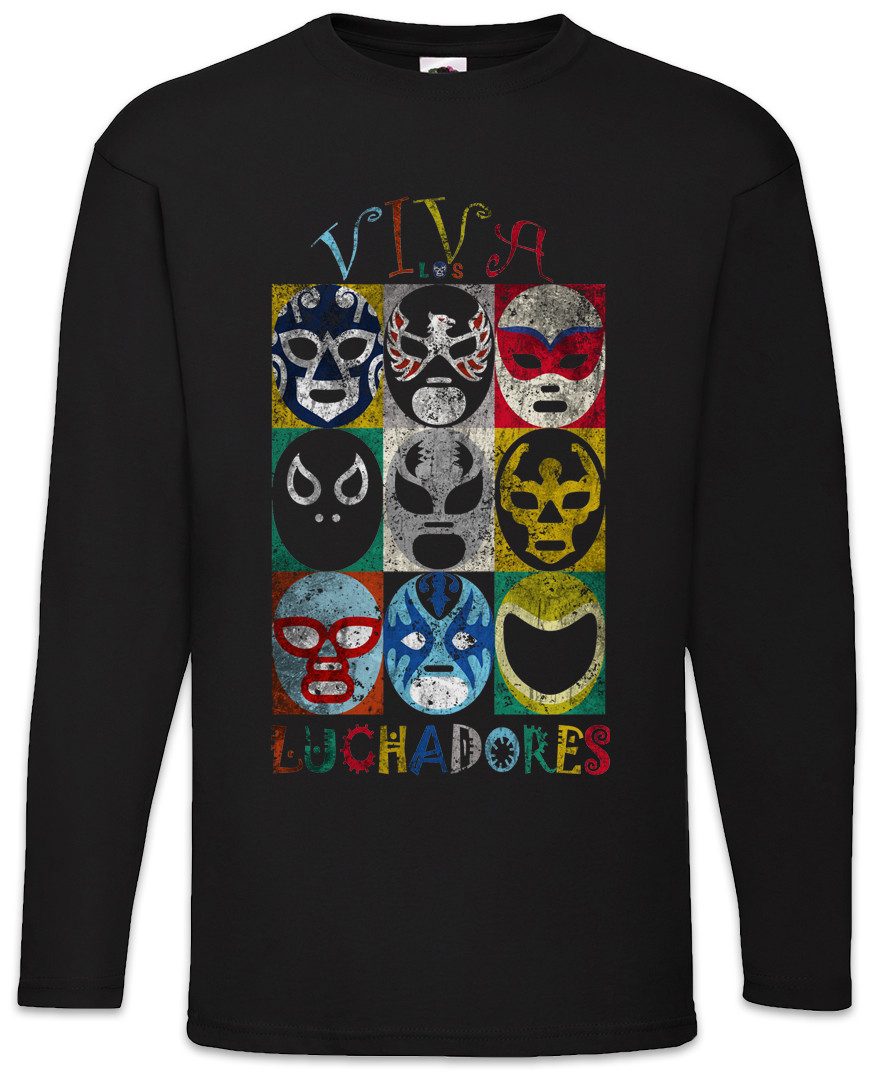 Urban Backwoods Langarmshirt Luchadores Langarm T-Shirt günstig online kaufen
