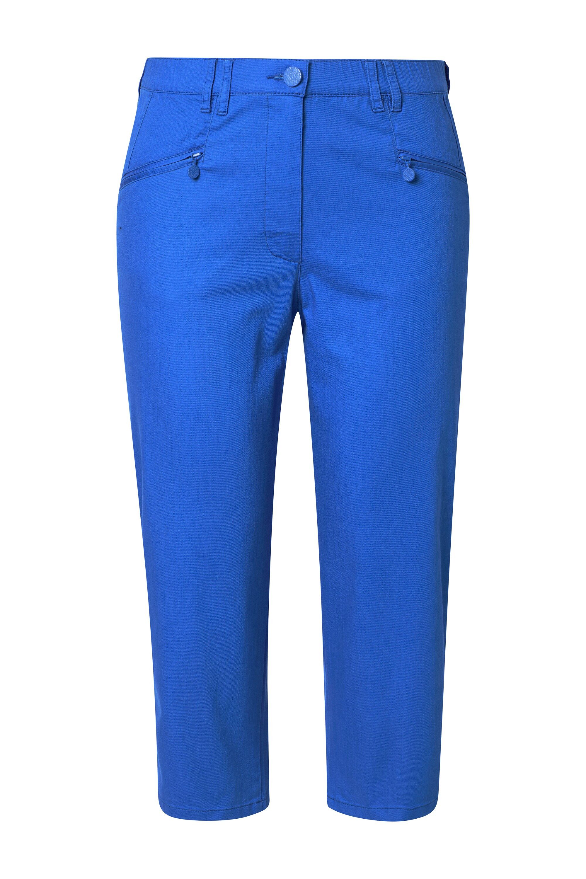7/8-Hose 7/8-Jeans Mony Elastikbund Reißverschlusstaschen