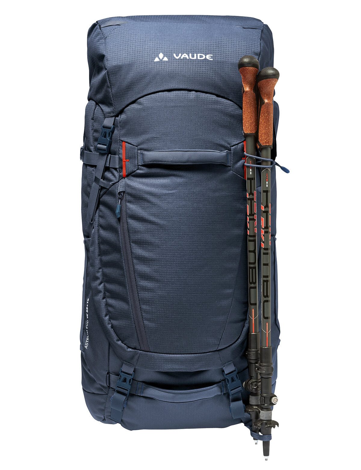 VAUDE Trekkingrucksack Women's Astrum EVO 55+10, Damen Rucksack für Backpacking, Pilgerreisen und Trekking, 55+10 Liter