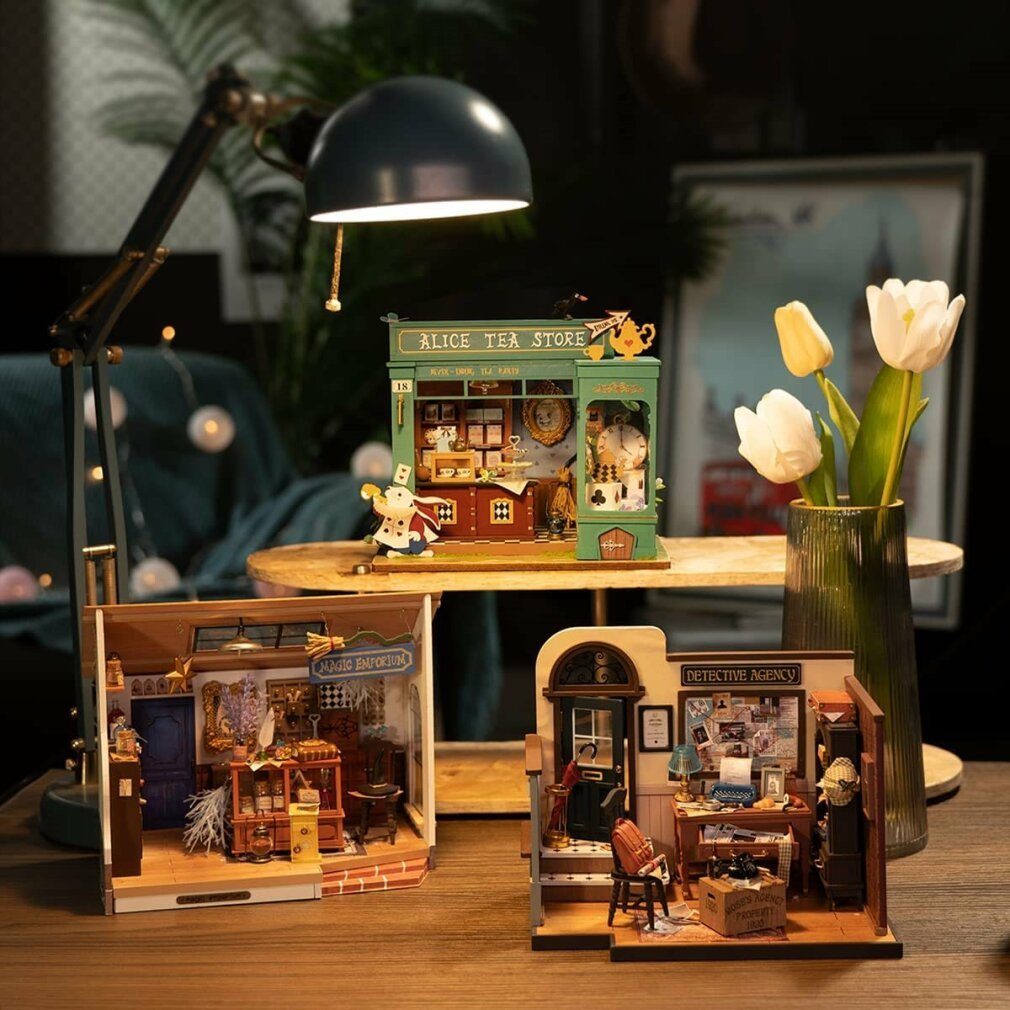 Spiel Rolife DYI House: Alices Teestube mit LED-Beleuchtung