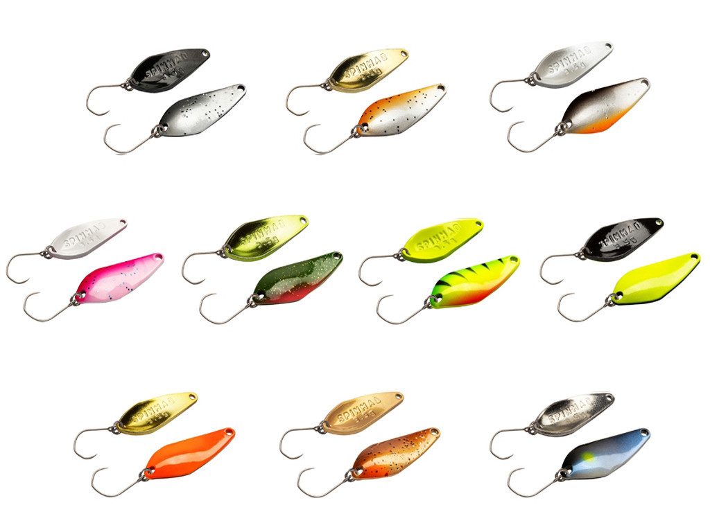 SpinMad Kunstköder SPINMAD Spoons 3,5 g - Lieblingsköder Spoons, (SpinMad Spoons 3,5 g, 1-St. SpinMad Spoons 10 Farben), Effektiver Lauf, Exzellente Verarbeitung