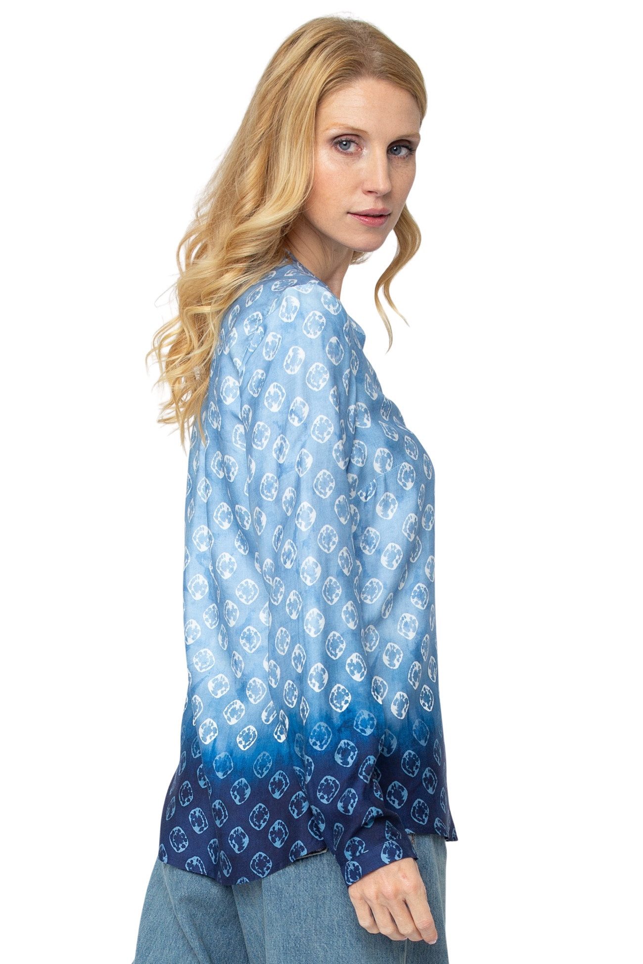 Emily Van Den Bergh Schlupfbluse Damenbluse 8709-650