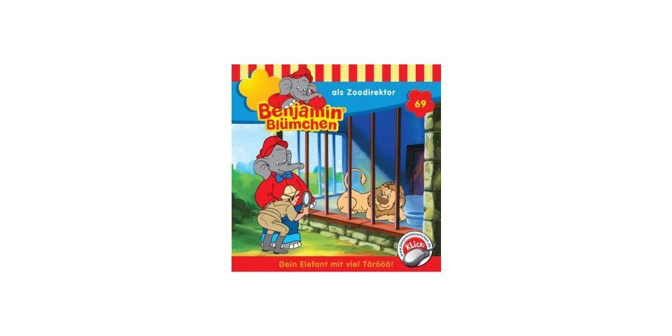 Hörspiel-CD Benjamin Blümchen 069 - als Zoodirektor