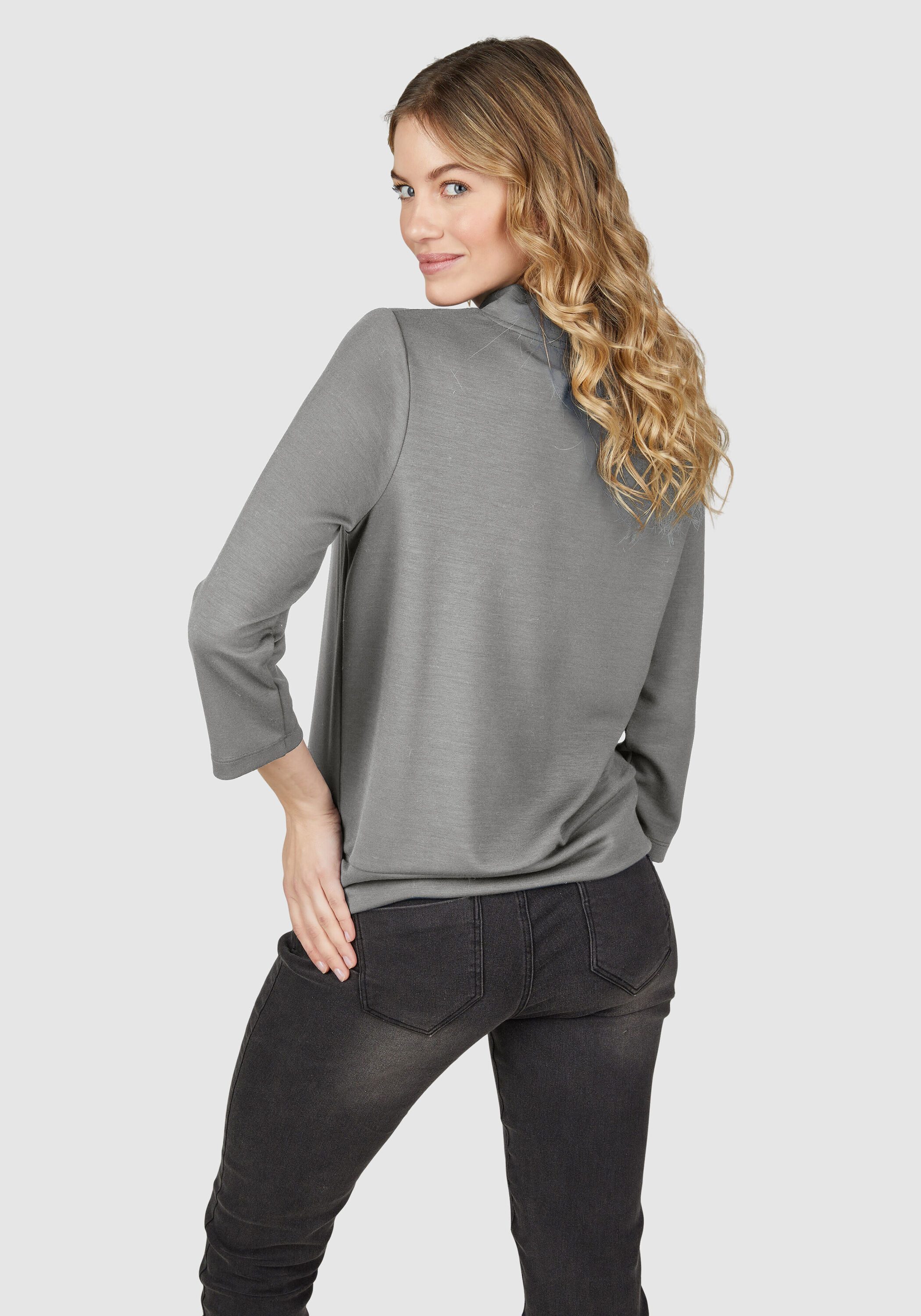 NAVIGAZIONE Sweatshirt (1-tlg) mit auffälligem Print