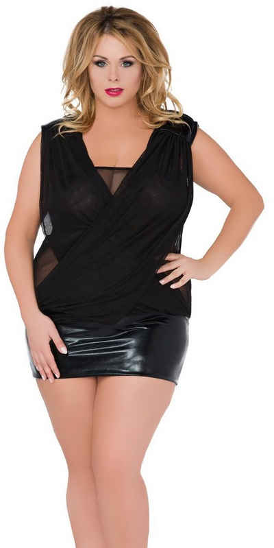 Andalea Negligé Chemise mit Wetlook