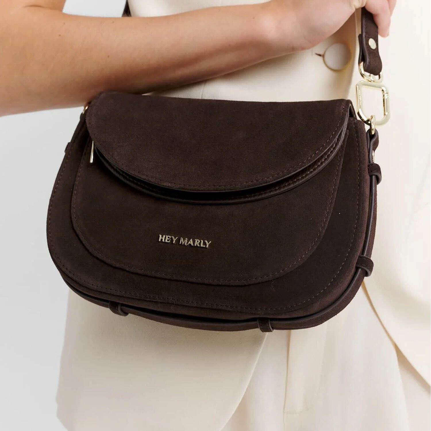 Hey Marly Handtasche Big Sister Suede