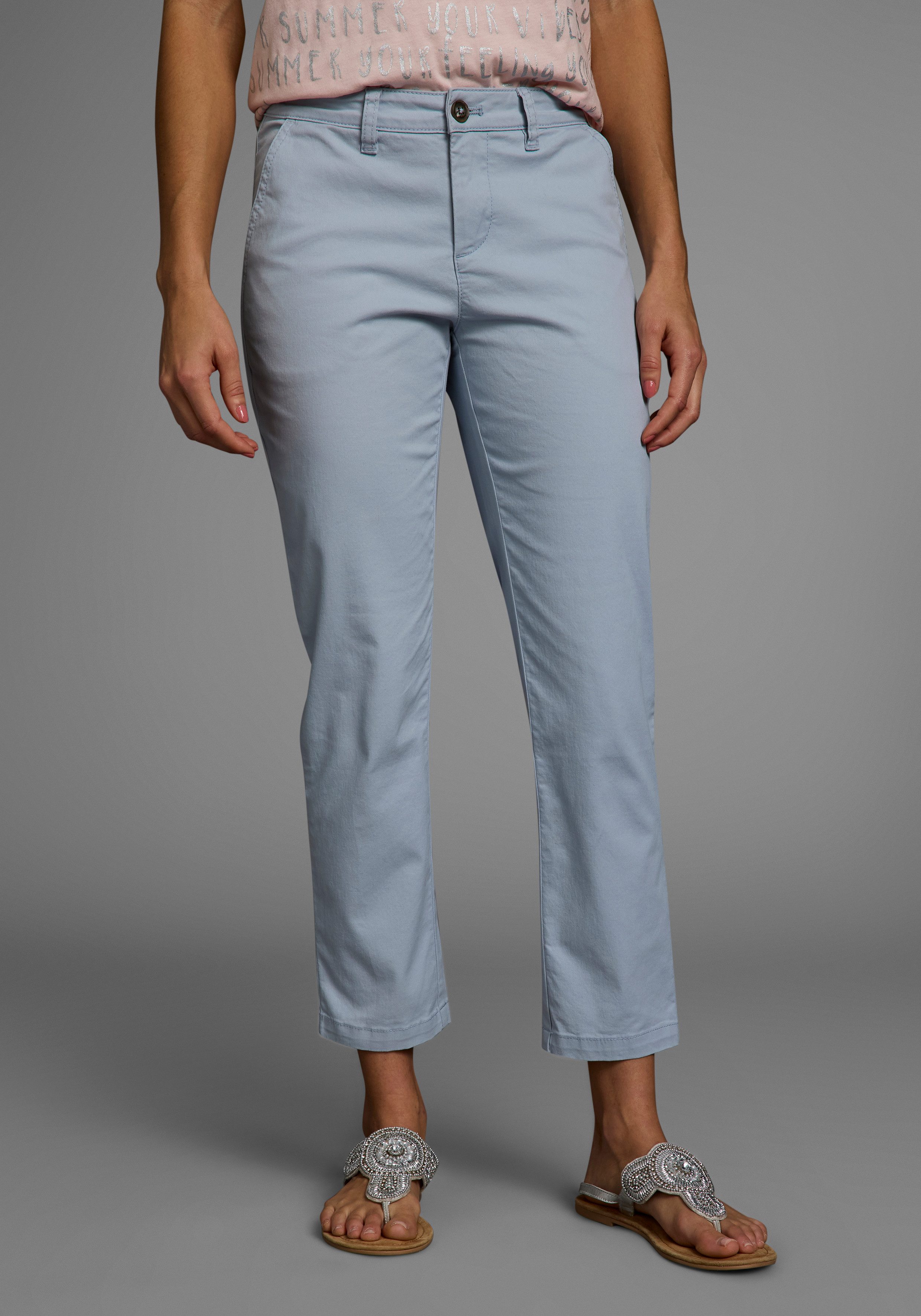 DELMAO 7/8-Hose mit funktionalen Eingriff- & Ziertaschen günstig online kaufen