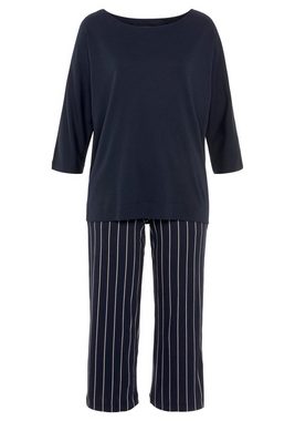 Schiesser Schlafanzug "Modern Nightwear" (2 tlg) in 3/4-Довжина, seitliche Taschen