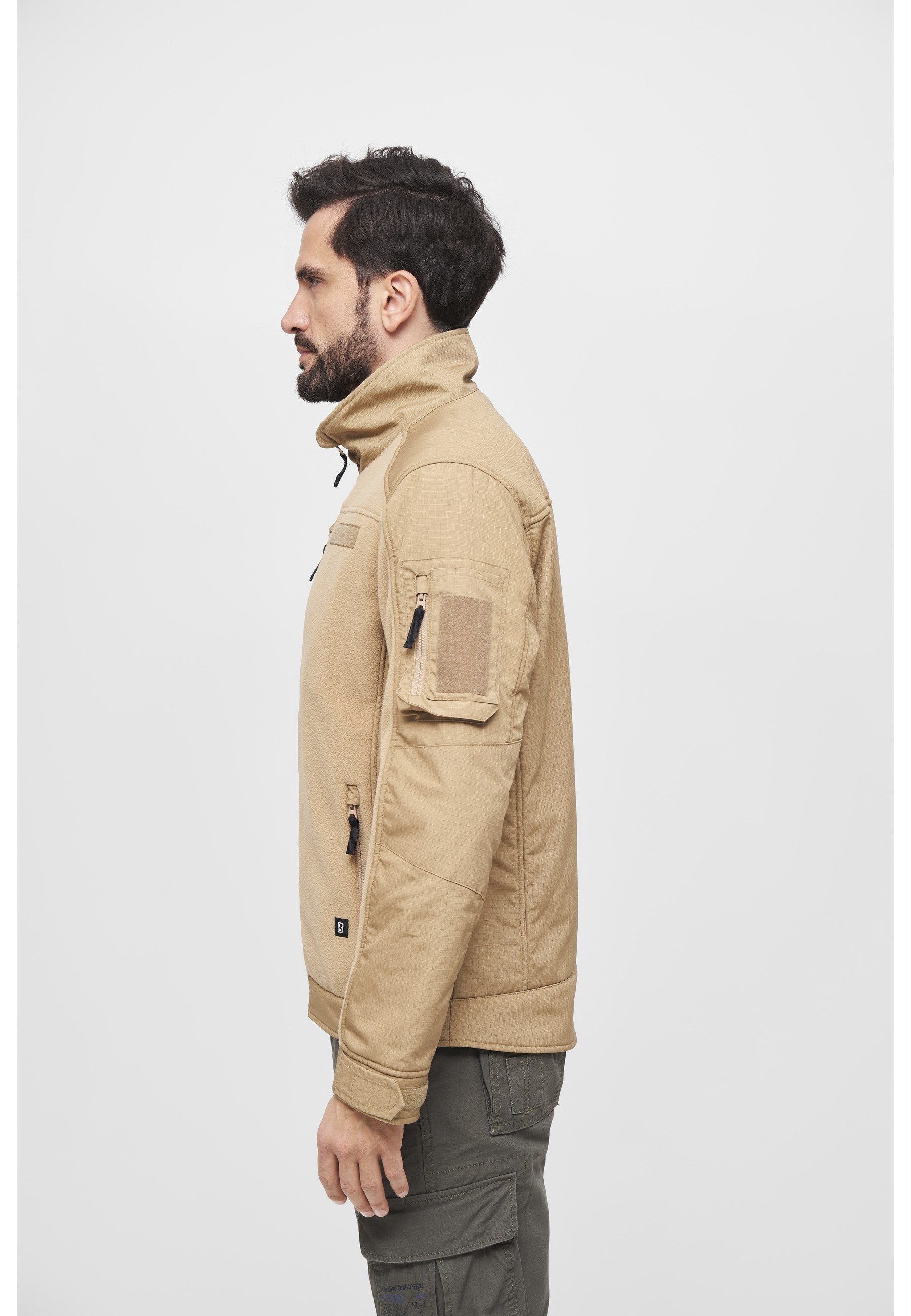 Brandit Fleecejacke Brandit Herren Fleecejacket Ripstop (1-St)