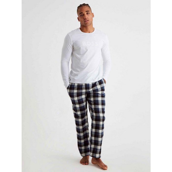 BOSS Pyjama Langarm-Pyjama (2 tlg)