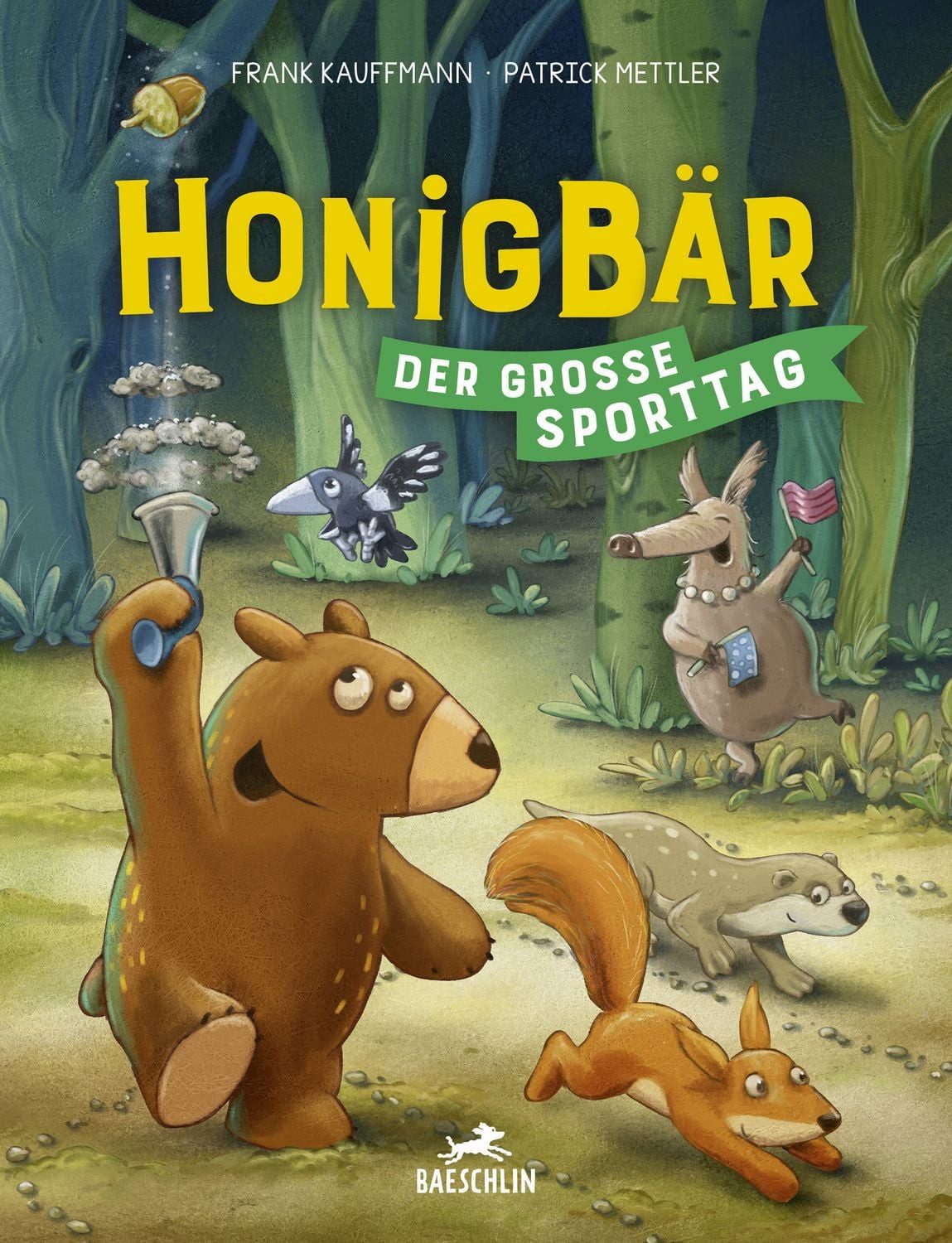 Kinderbuch Honigbär - Der grosse Sporttag vom Gewinnen und Verlieren Frank Kauffmann